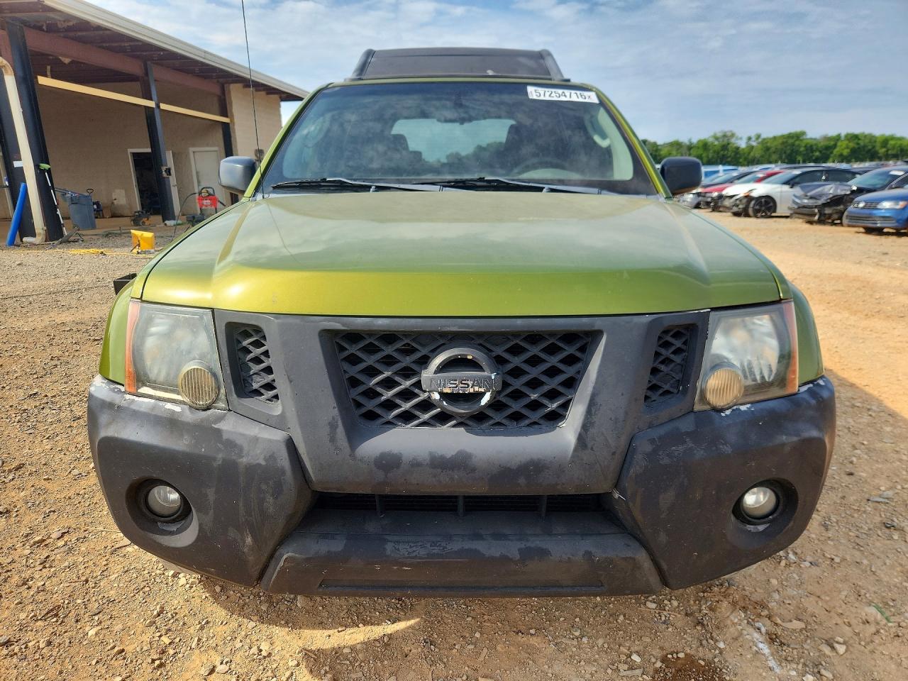 2011 Nissan Xterra X Green vin: 5N1AN0NU8BC517528
