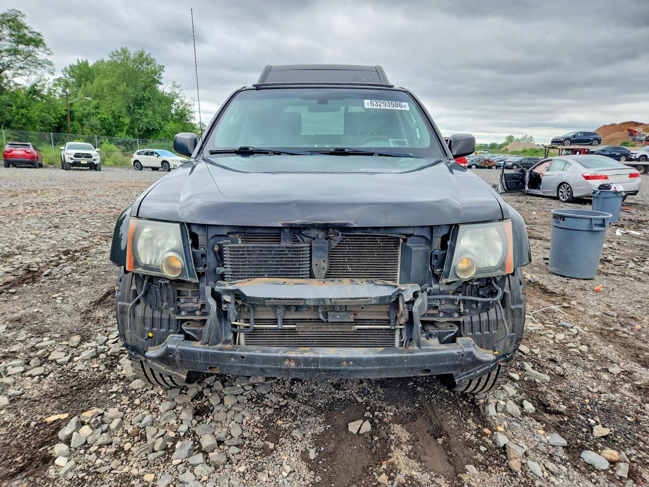2012 Nissan Xterra X Black vin: 5N1AN0NU8CC526019
