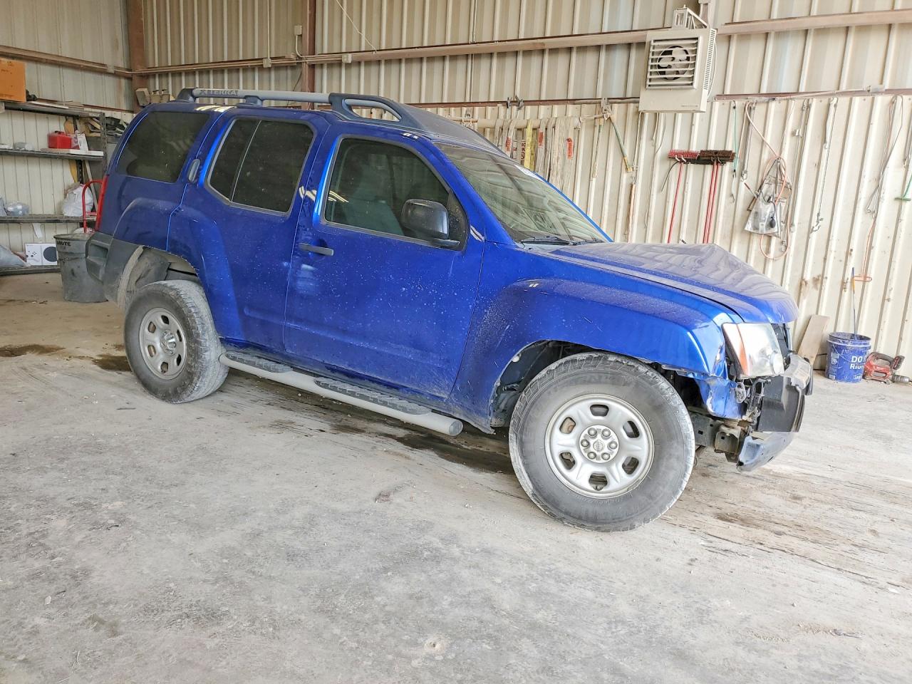 2013 Nissan Xterra X Blue vin: 5N1AN0NU8DN815228