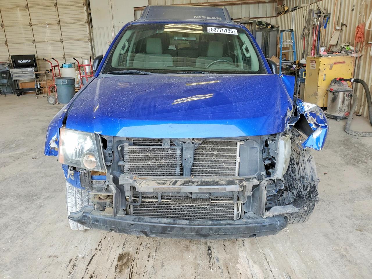 2013 Nissan Xterra X Blue vin: 5N1AN0NU8DN815228