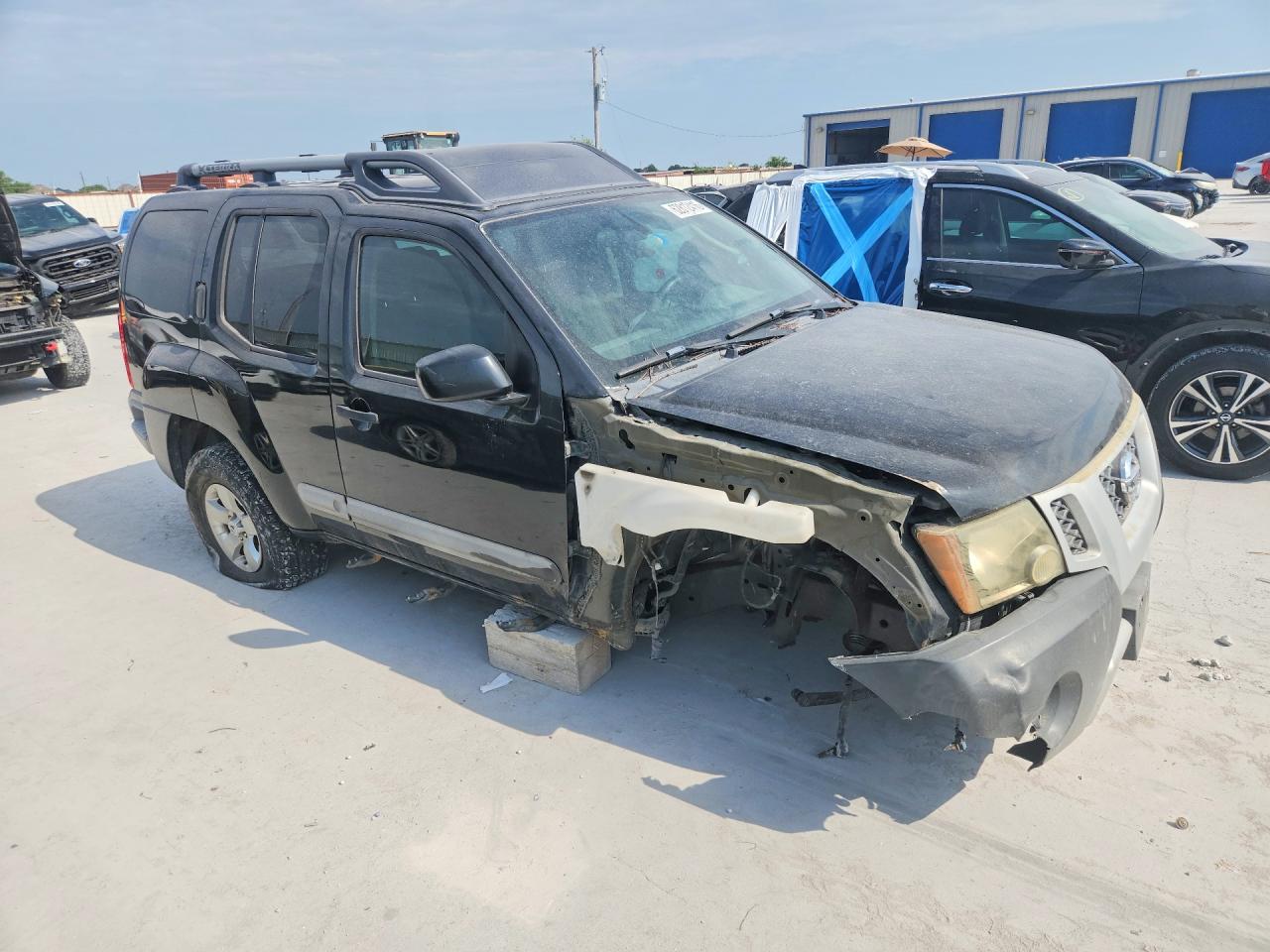 2011 Nissan Xterra X Blue vin: 5N1AN0NU9BC508594