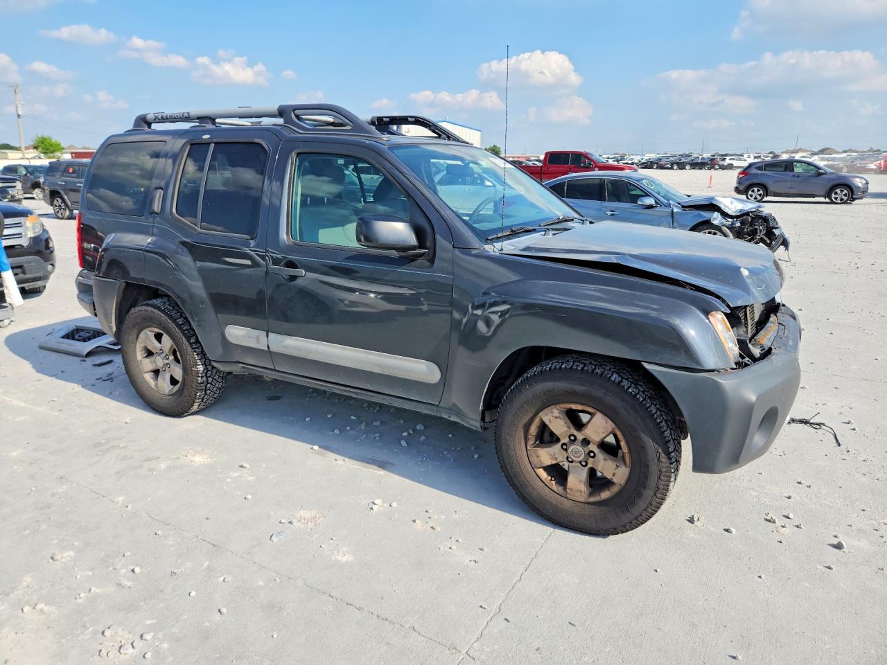 2011 Nissan Xterra X Gray vin: 5N1AN0NU9BC515366