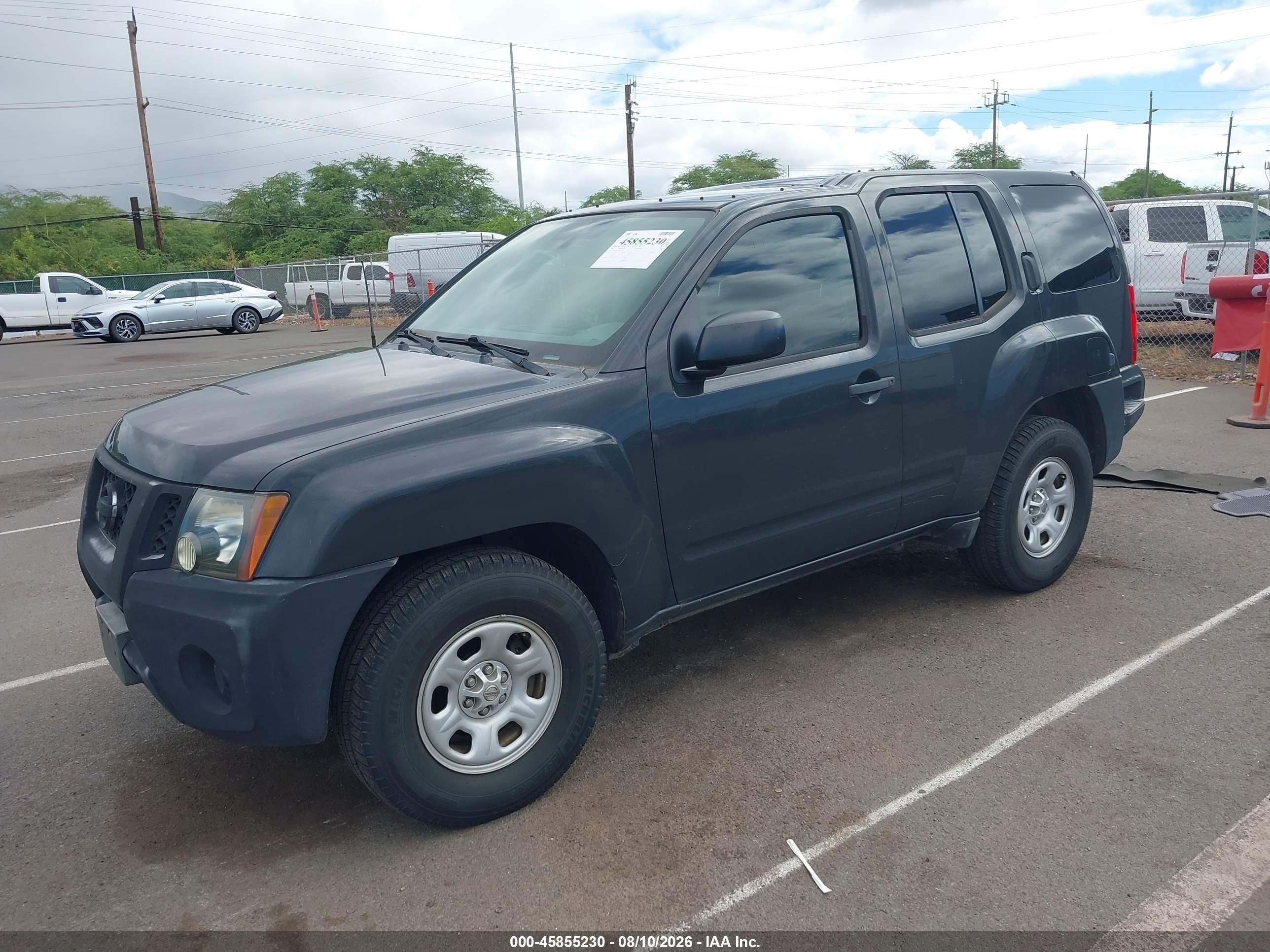 2011 Nissan Xterra X Gray vin: 5N1AN0NU9BC523435