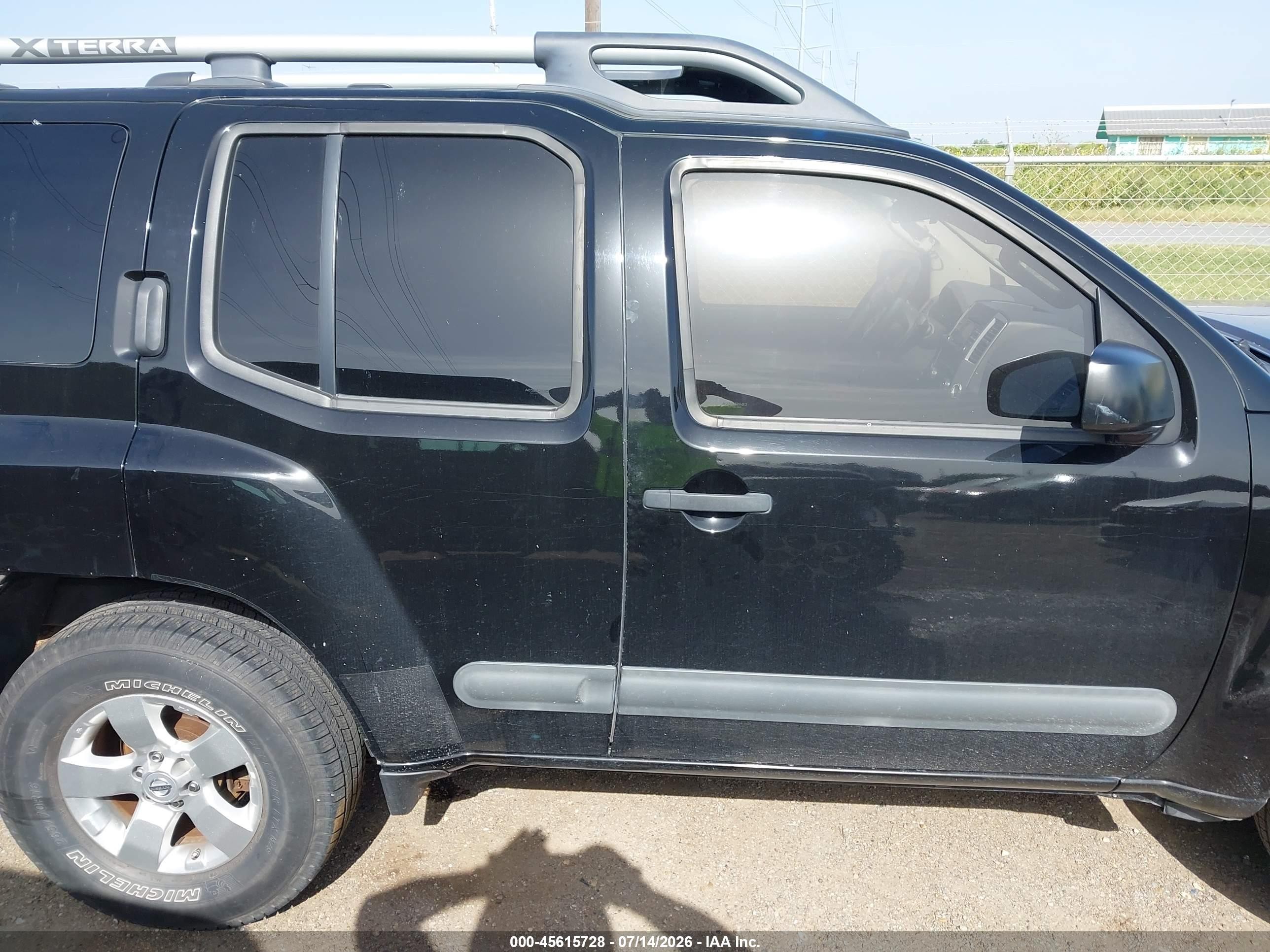 2013 Nissan Xterra S Black vin: 5N1AN0NU9DN820633