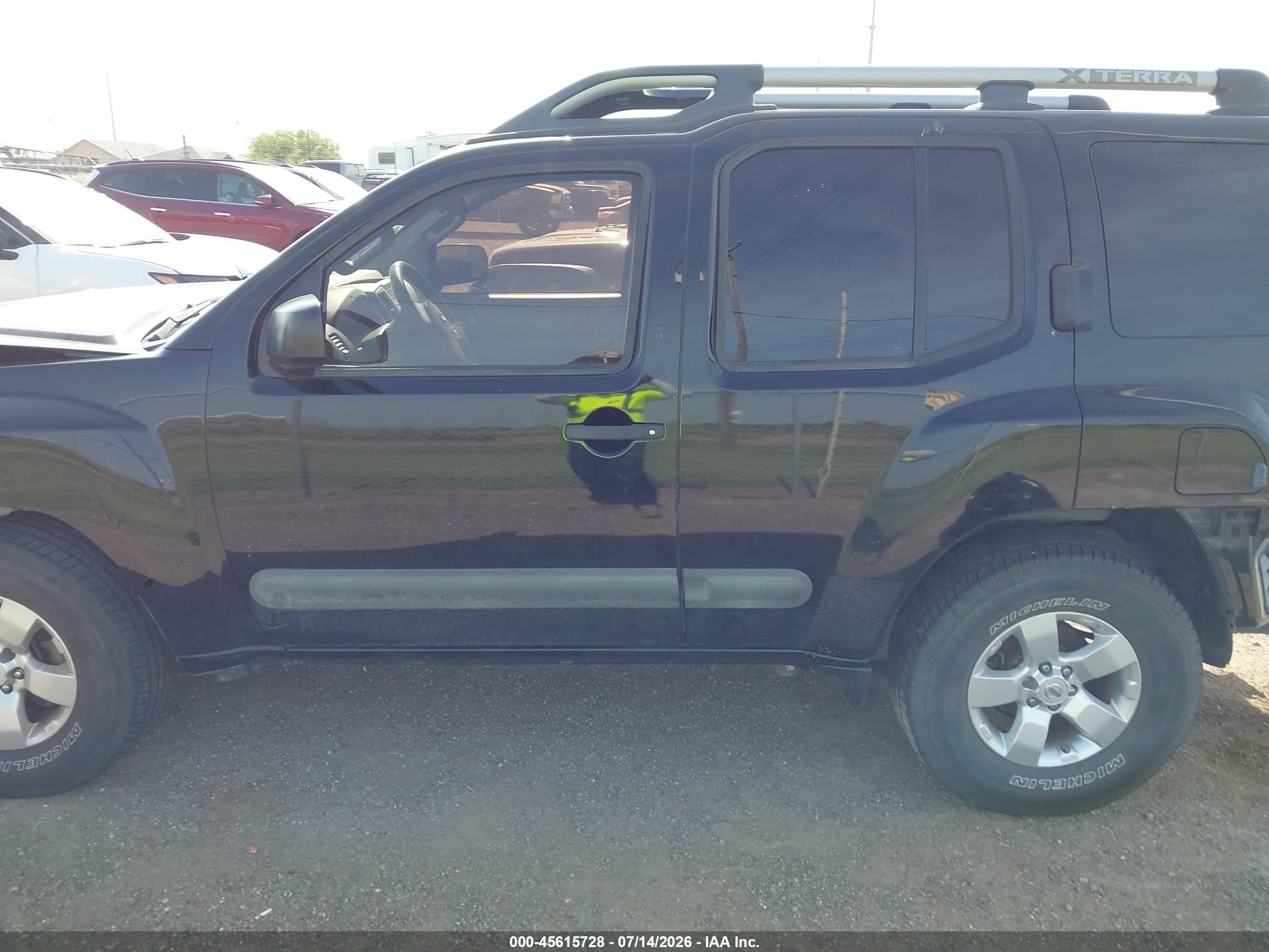 2013 Nissan Xterra S Black vin: 5N1AN0NU9DN820633