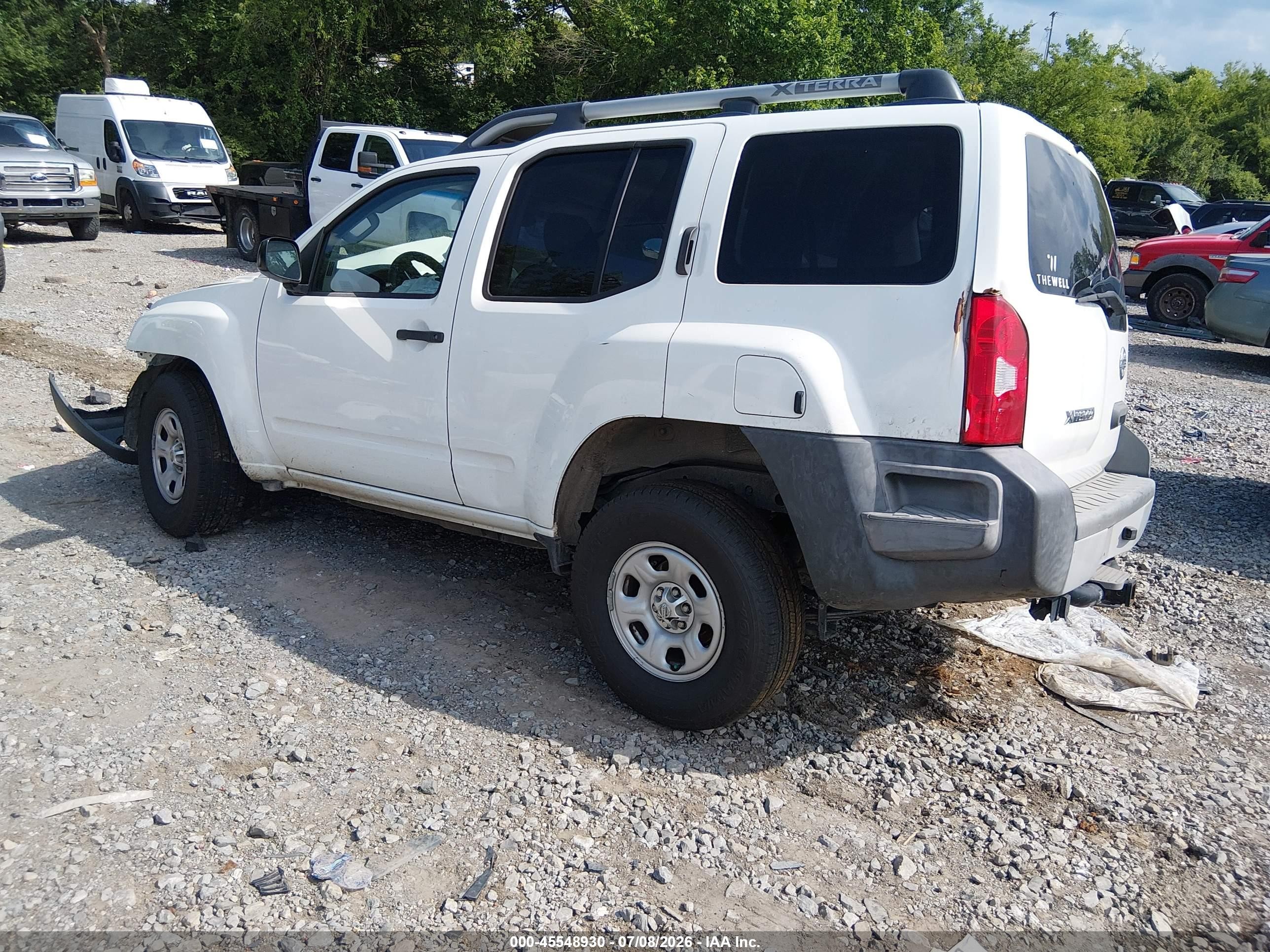 2014 Nissan Xterra S/x Белый vin: 5N1AN0NU9EN809018