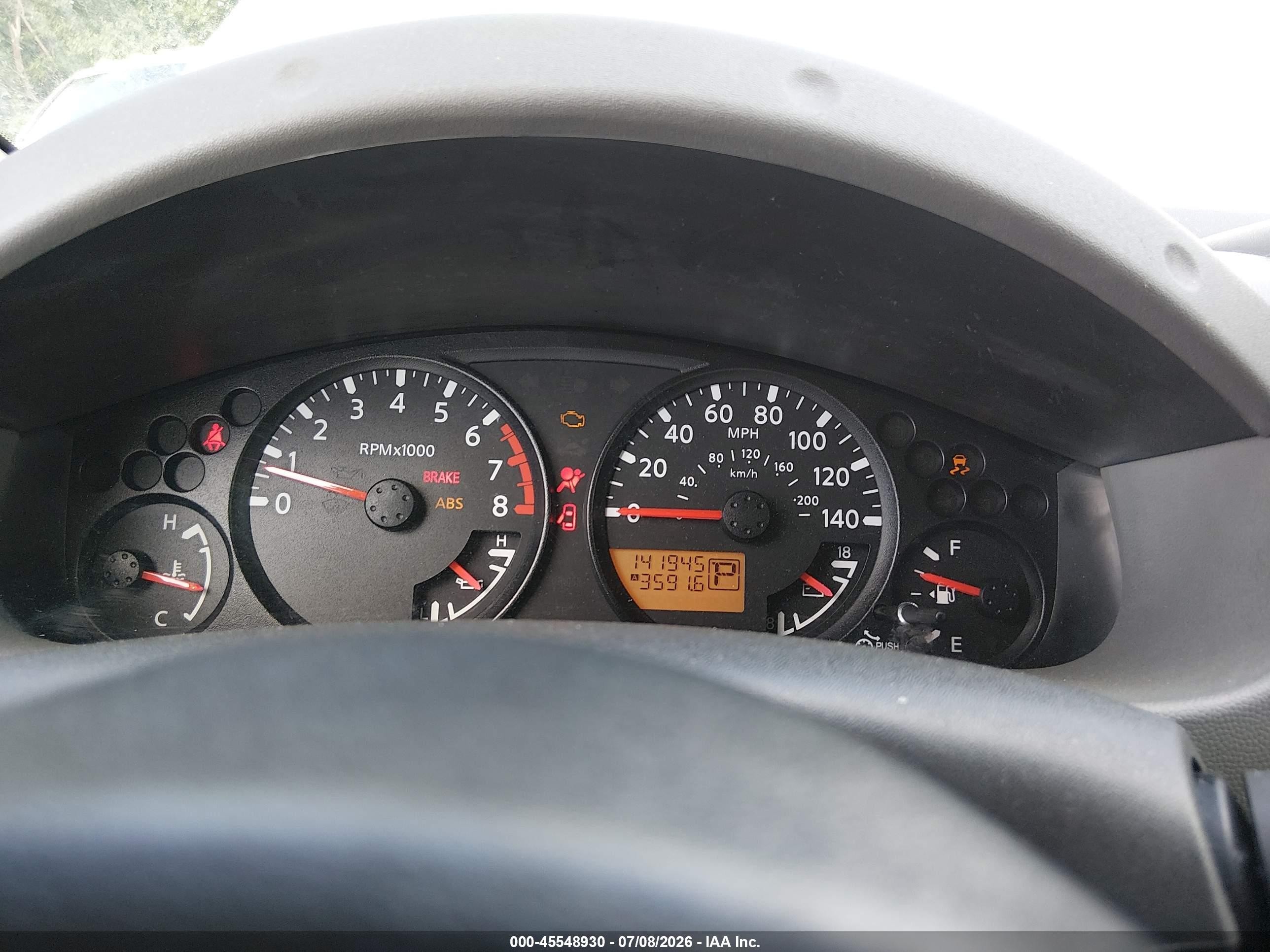 2014 Nissan Xterra S/x Белый vin: 5N1AN0NU9EN809018