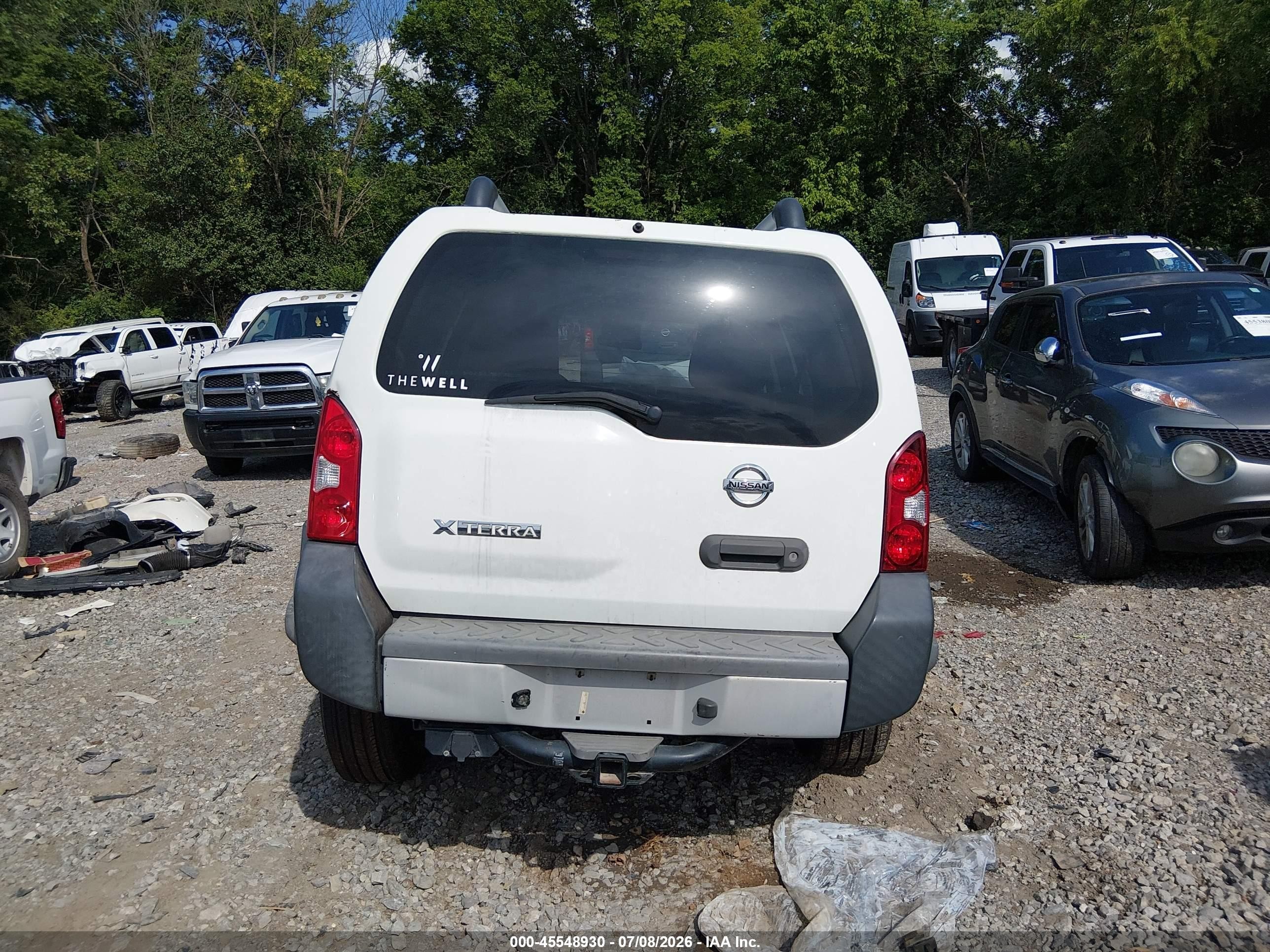 2014 Nissan Xterra S/x Белый vin: 5N1AN0NU9EN809018