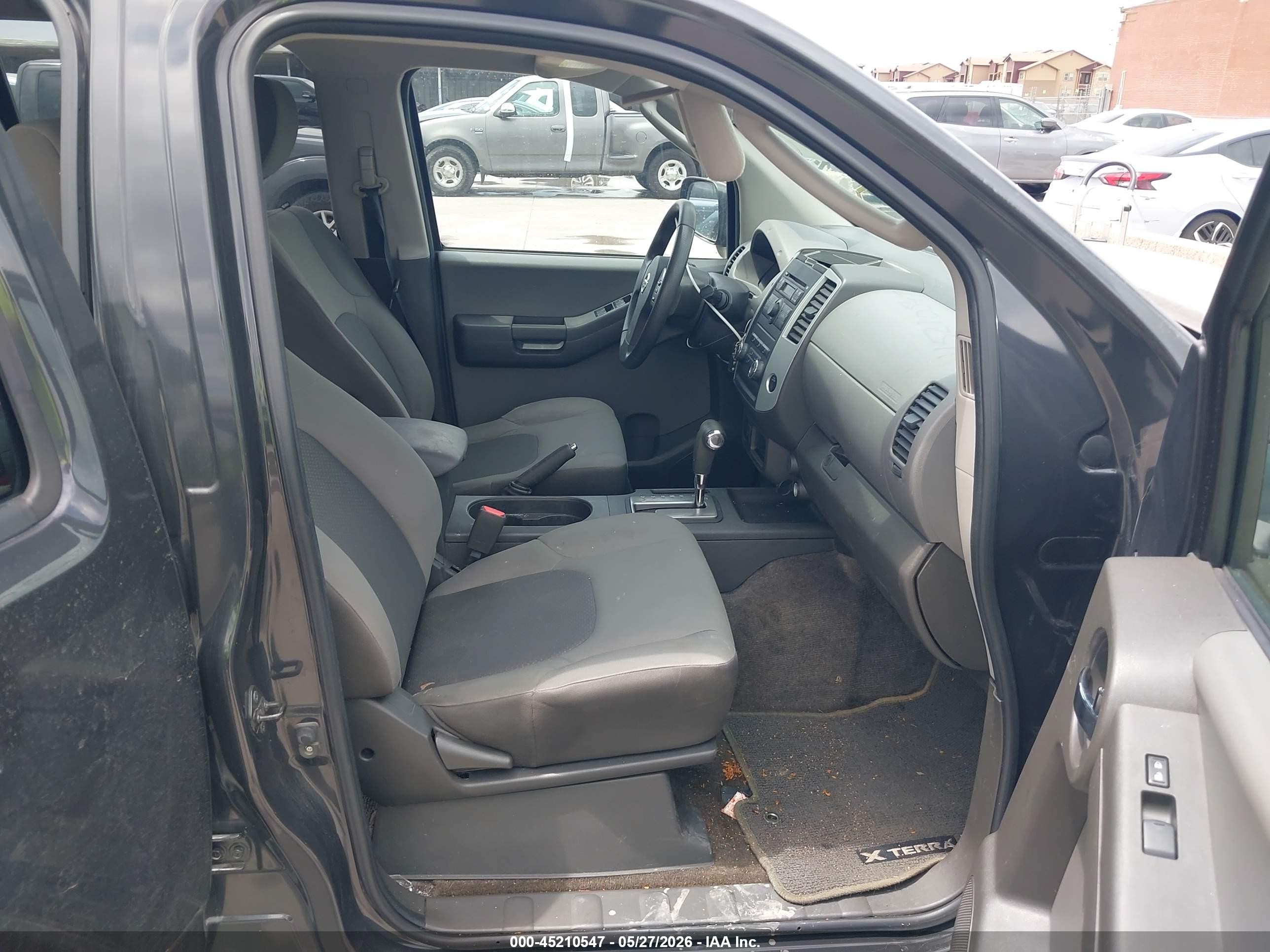 2010 Nissan Xterra S Gray vin: 5N1AN0NUXAC525208