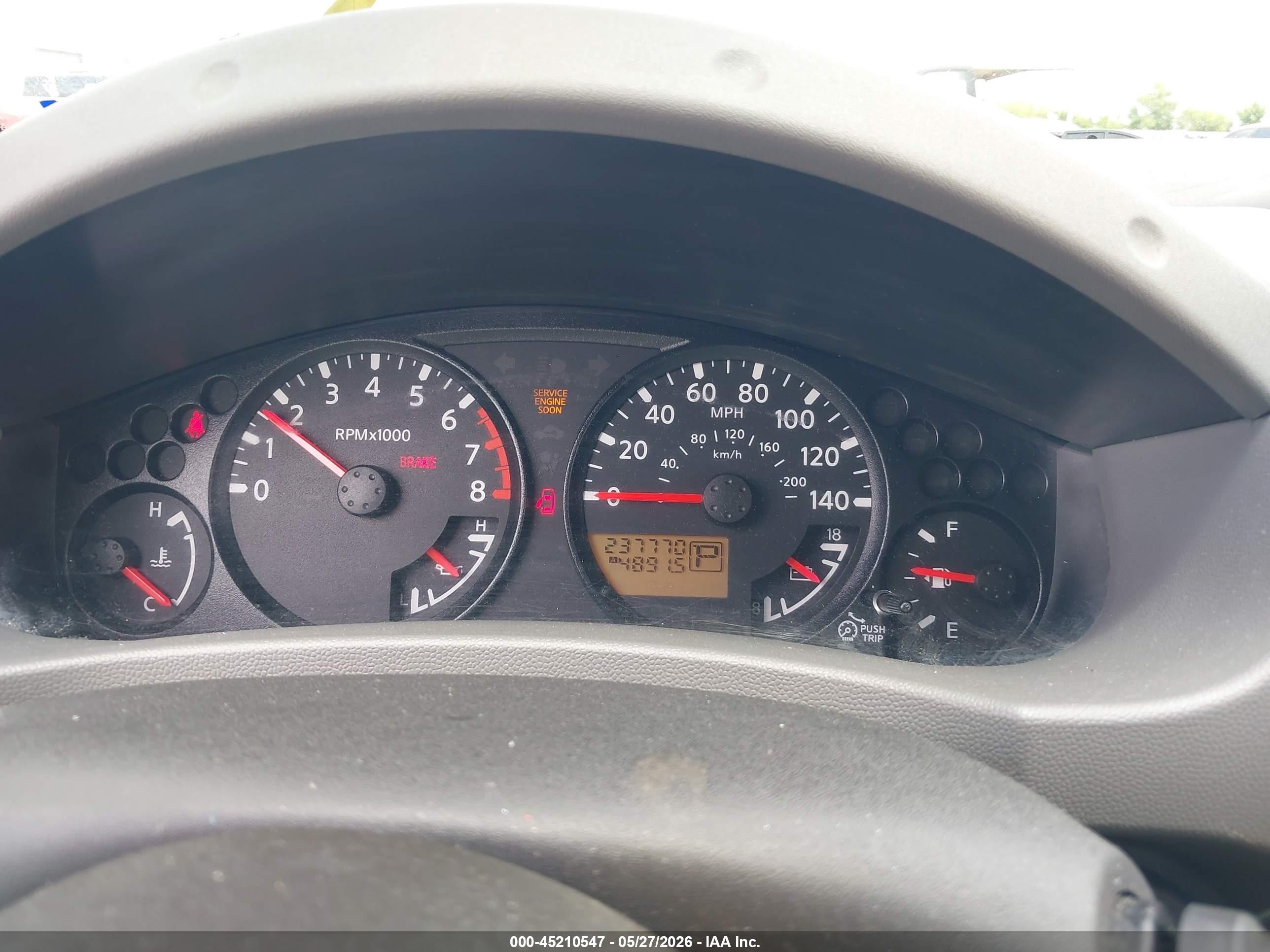 2010 Nissan Xterra S Gray vin: 5N1AN0NUXAC525208