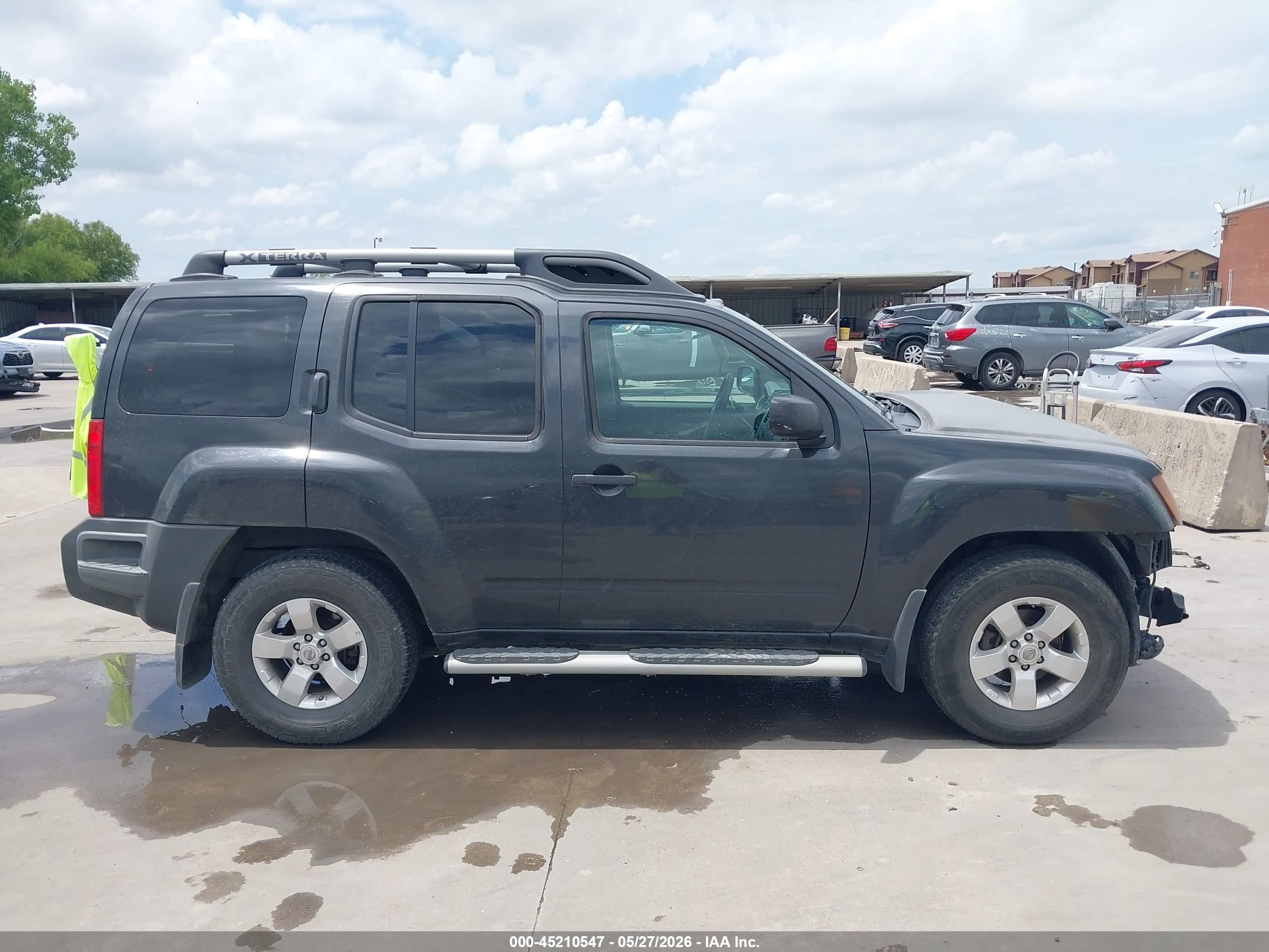 2010 Nissan Xterra S Gray vin: 5N1AN0NUXAC525208