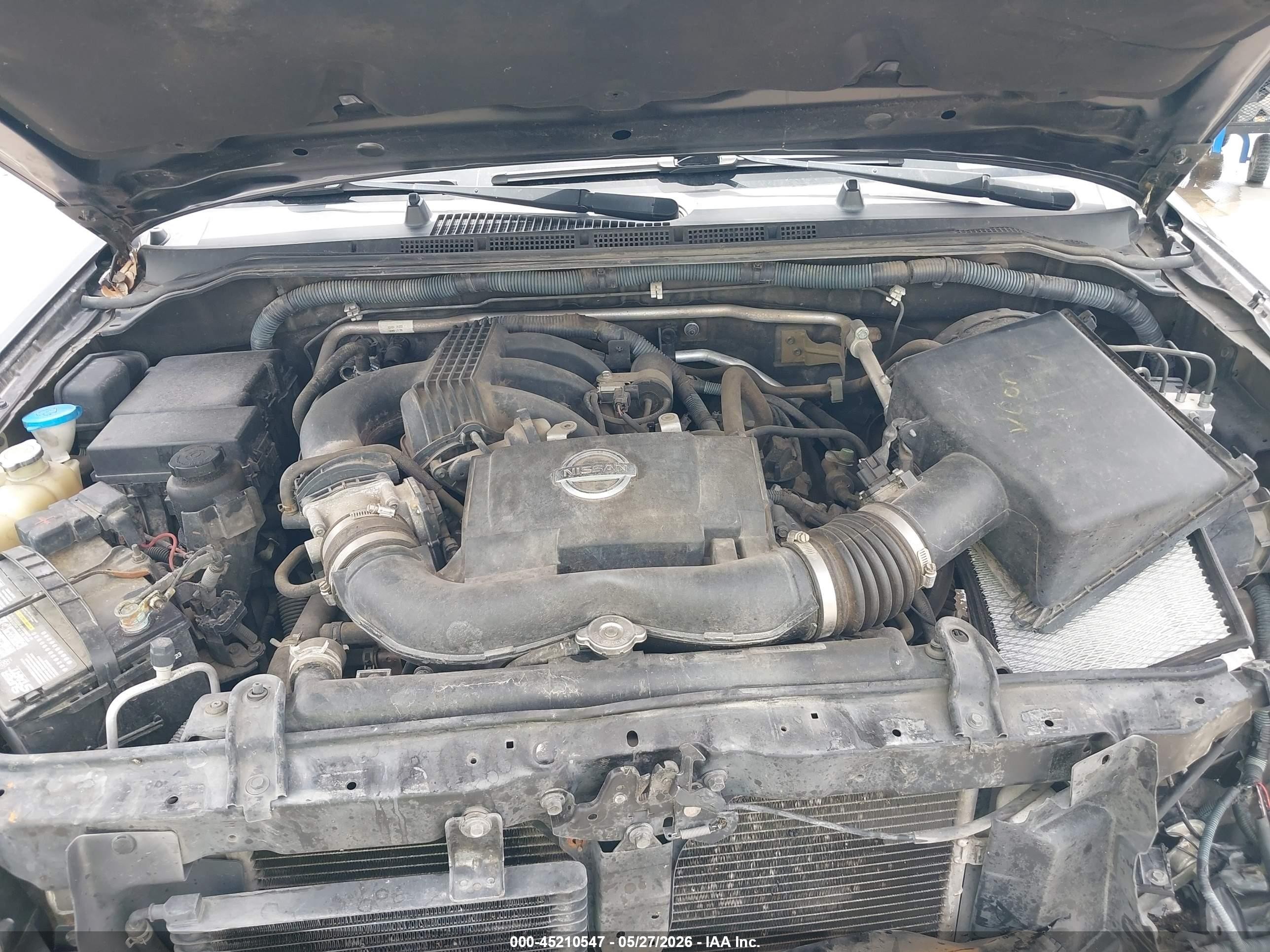 2010 Nissan Xterra S Gray vin: 5N1AN0NUXAC525208