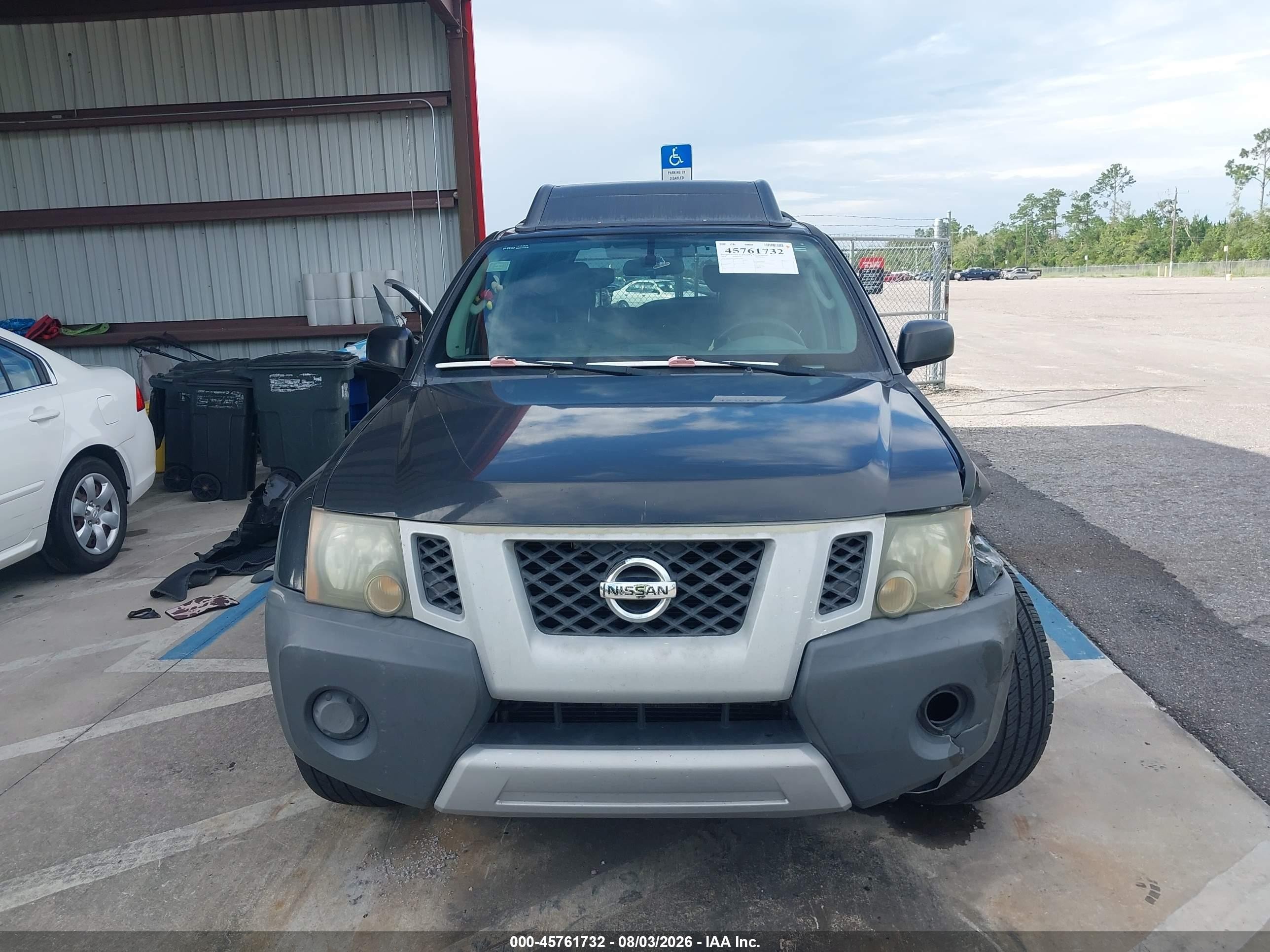 2011 Nissan Xterra S Gray vin: 5N1AN0NUXBC510001