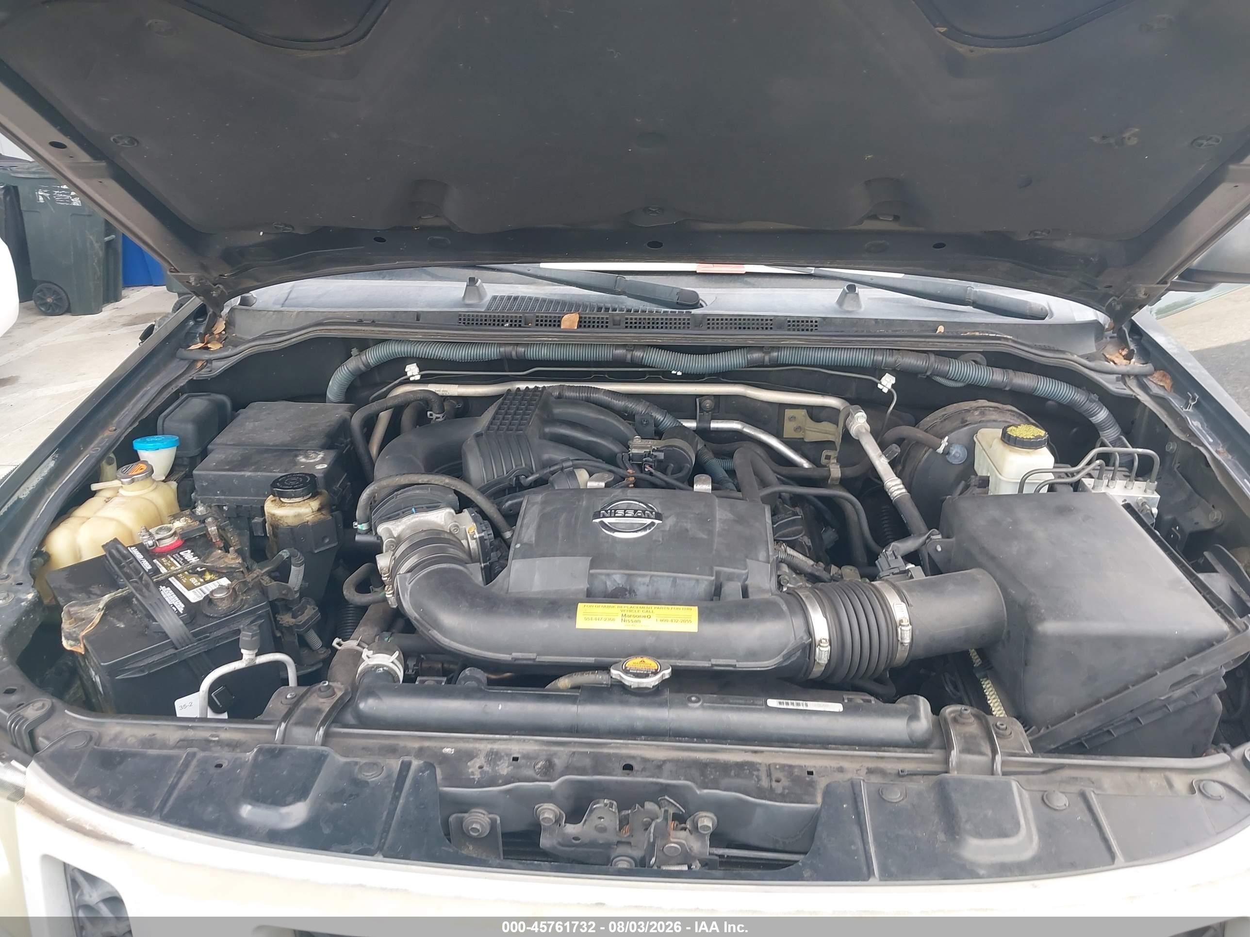 2011 Nissan Xterra S Gray vin: 5N1AN0NUXBC510001