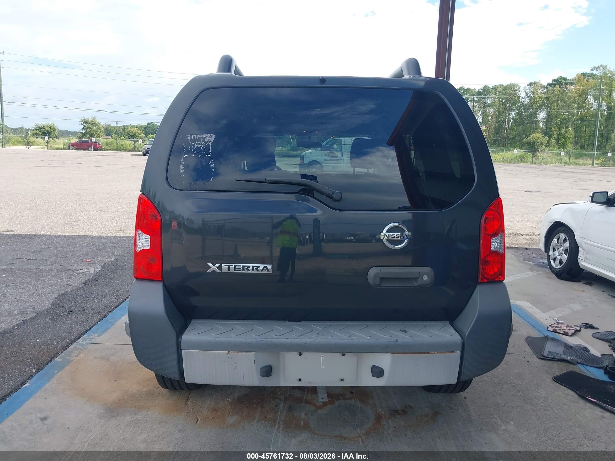 2011 Nissan Xterra S Gray vin: 5N1AN0NUXBC510001
