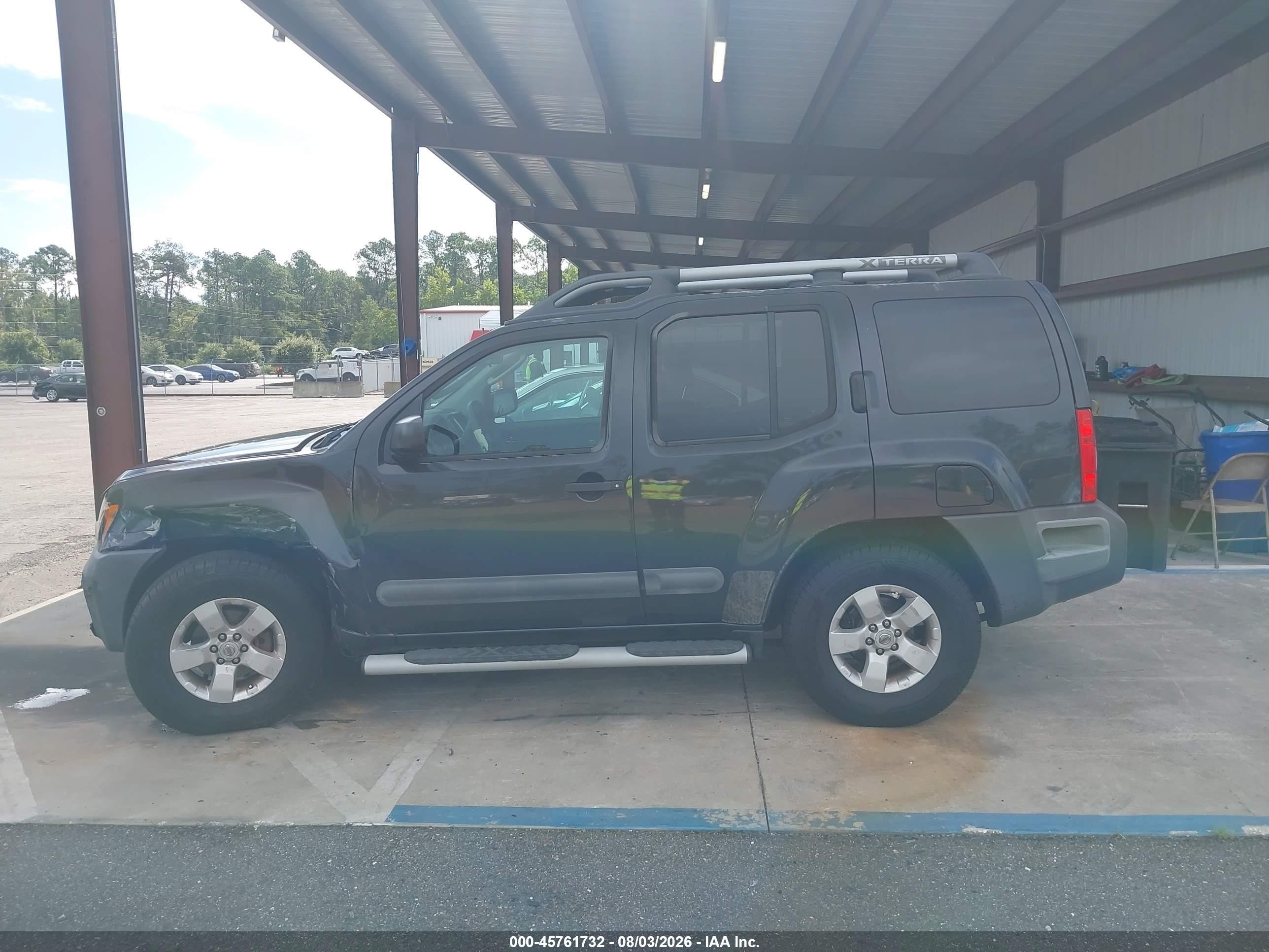 2011 Nissan Xterra S Gray vin: 5N1AN0NUXBC510001