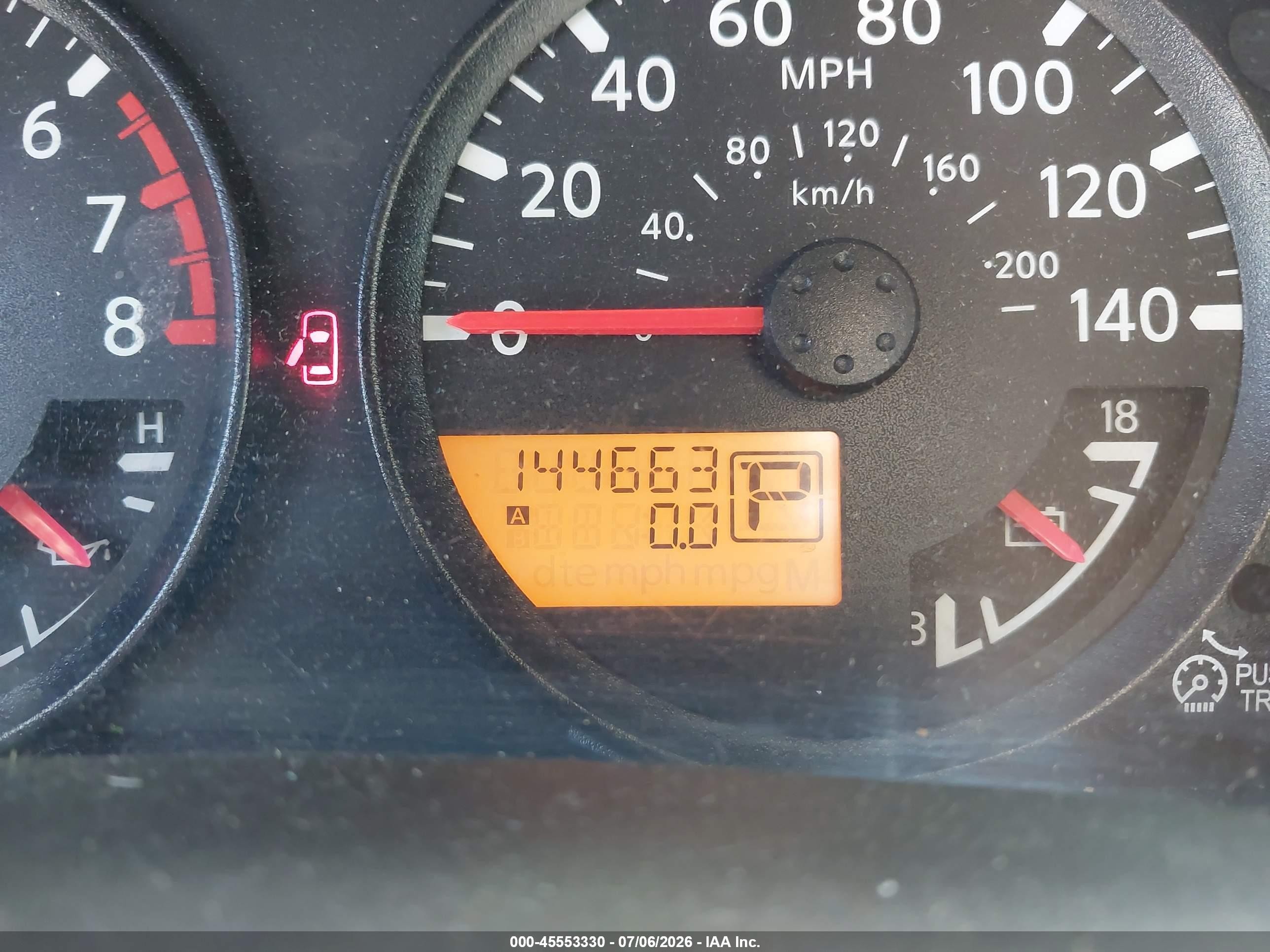 2011 Nissan Xterra X Black vin: 5N1AN0NUXBC523704