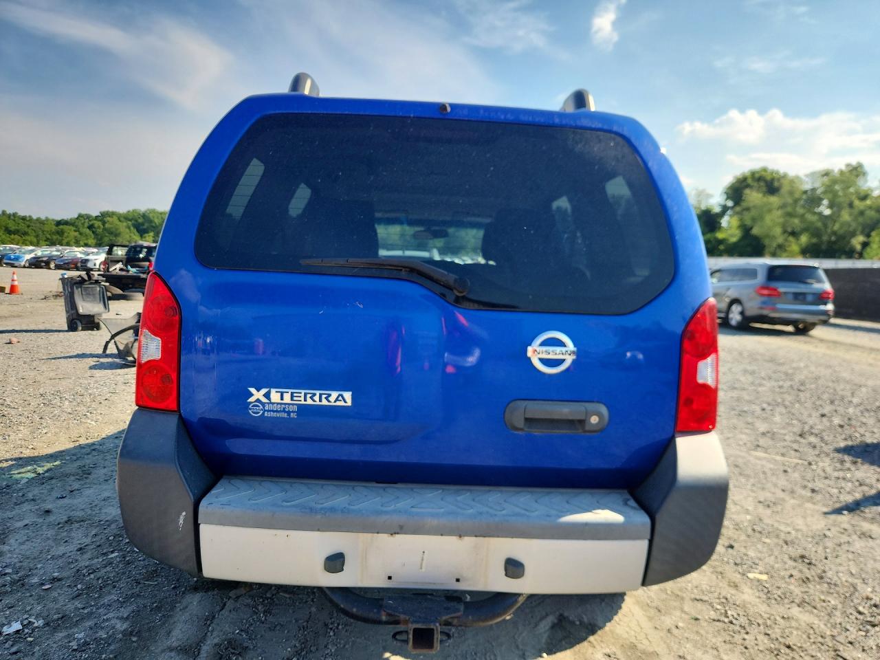 2013 Nissan Xterra X Blue vin: 5N1AN0NUXDN824464