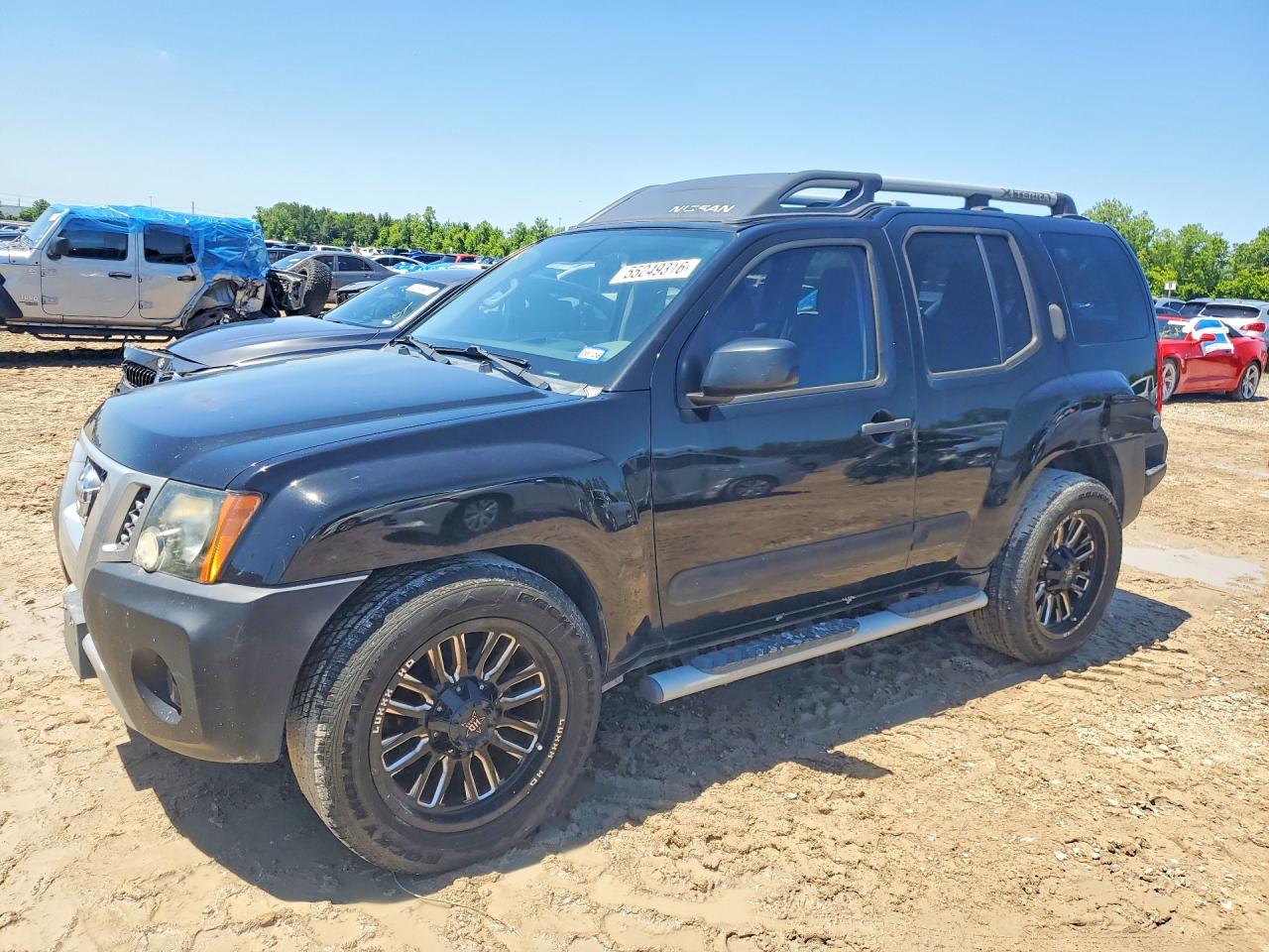 2014 Nissan Xterra S Black vin: 5N1AN0NUXEN803132