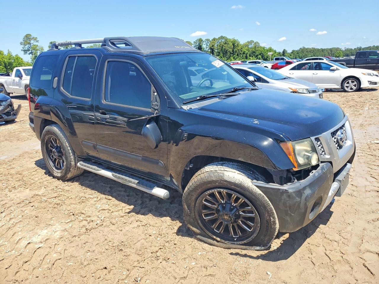 2014 Nissan Xterra S Black vin: 5N1AN0NUXEN803132