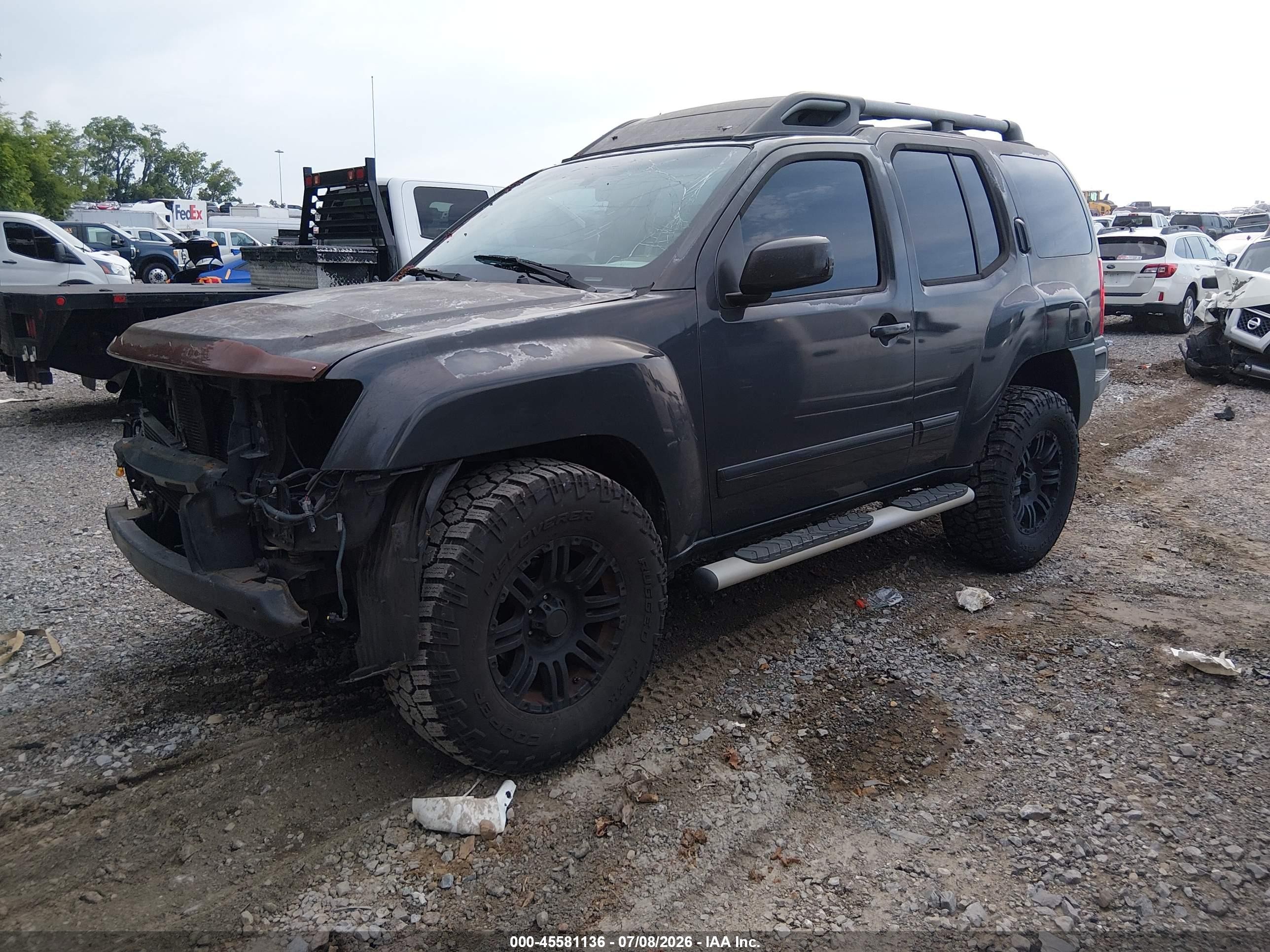 2010 Nissan Xterra Se Black vin: 5N1AN0NW0AC511285
