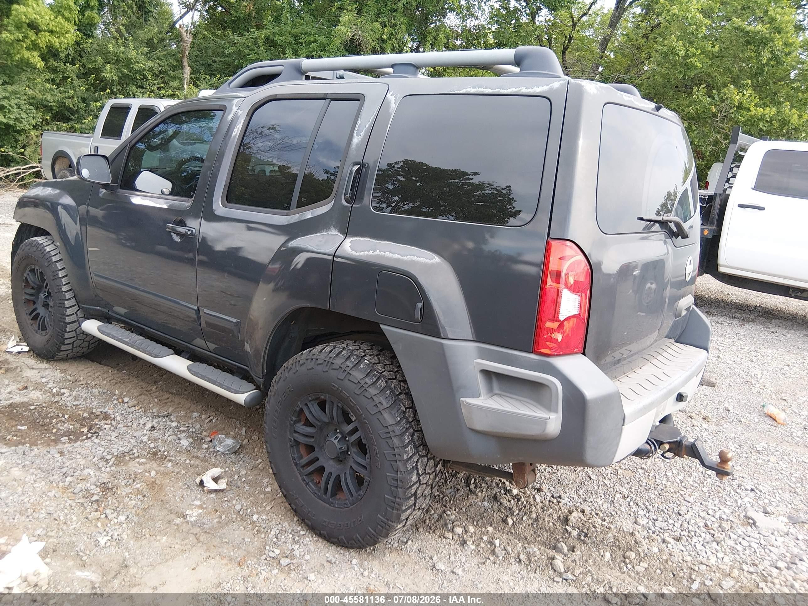 2010 Nissan Xterra Se Black vin: 5N1AN0NW0AC511285