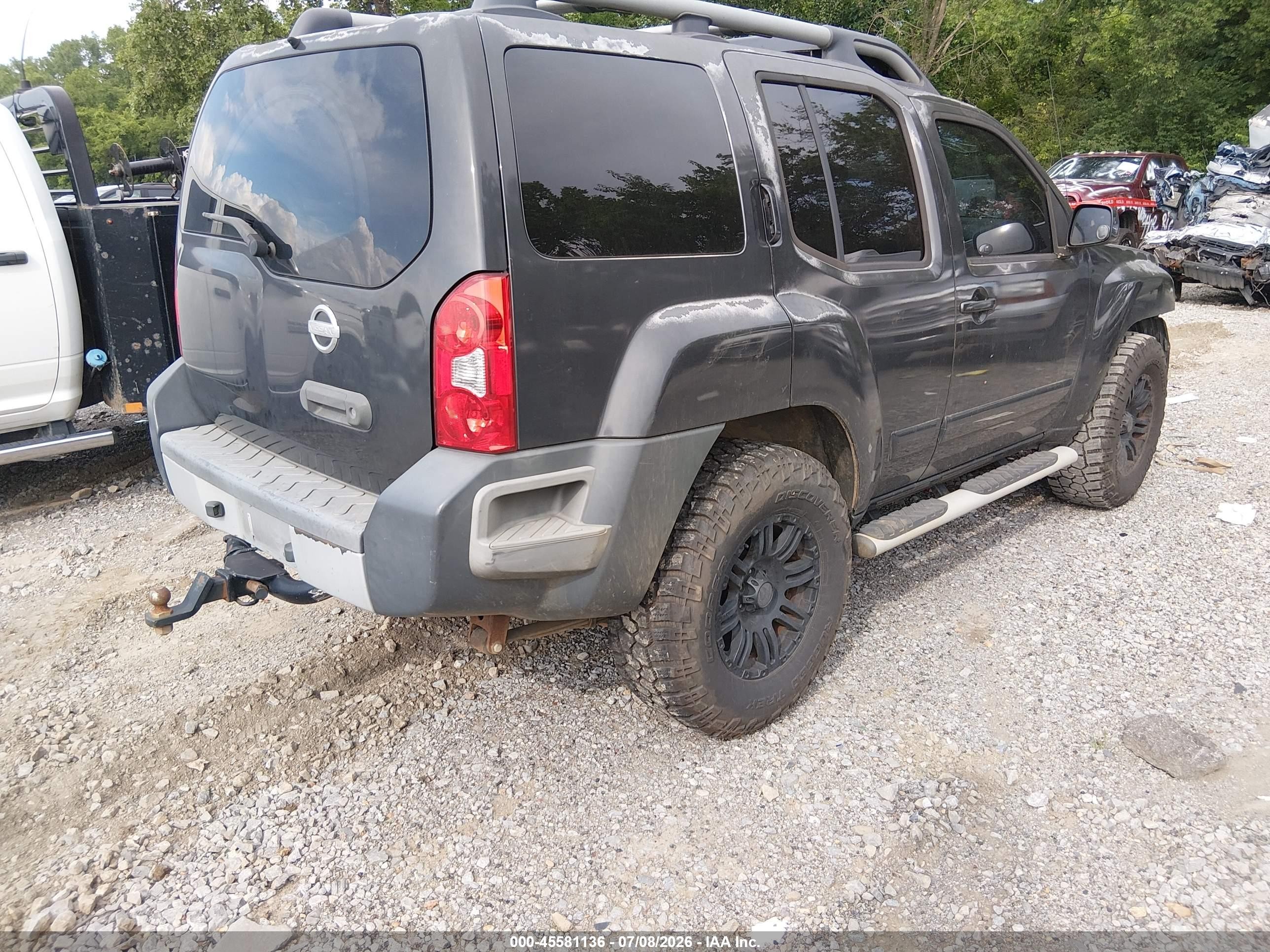 2010 Nissan Xterra Se Black vin: 5N1AN0NW0AC511285