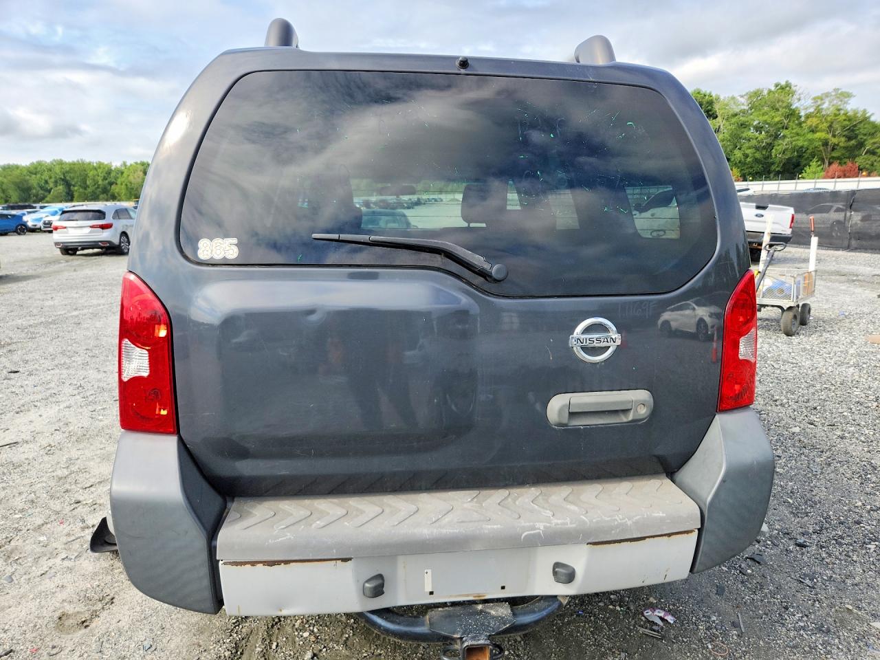 2010 Nissan Xterra X Gray vin: 5N1AN0NW0AC513005