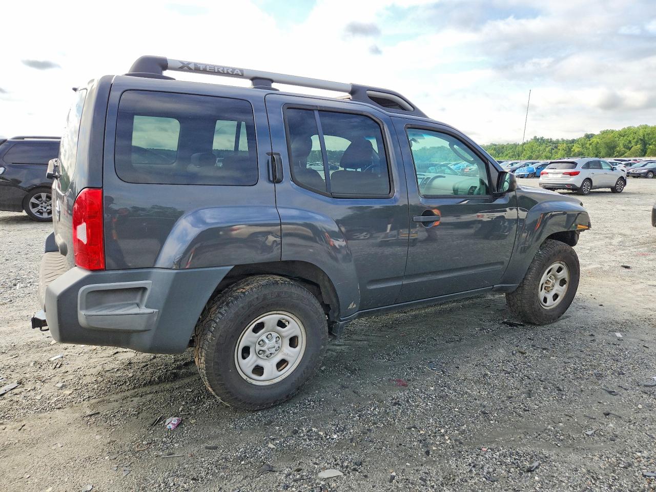 2010 Nissan Xterra X Gray vin: 5N1AN0NW0AC513005