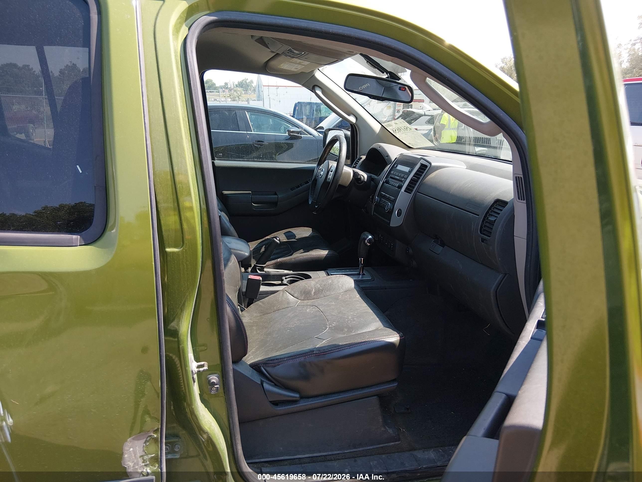 2011 Nissan Xterra Pro-4x Green vin: 5N1AN0NW0BC519601