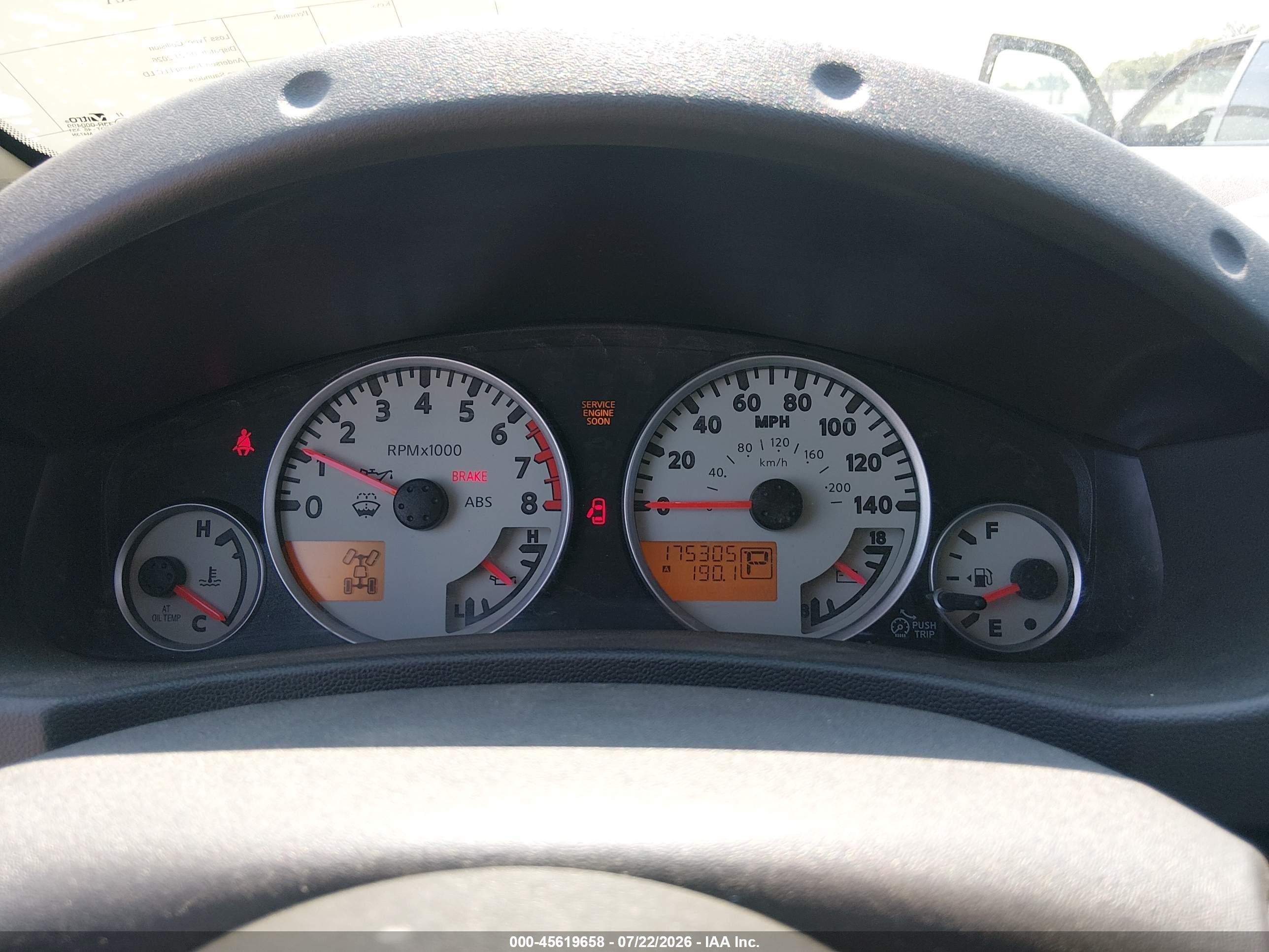 2011 Nissan Xterra Pro-4x Green vin: 5N1AN0NW0BC519601