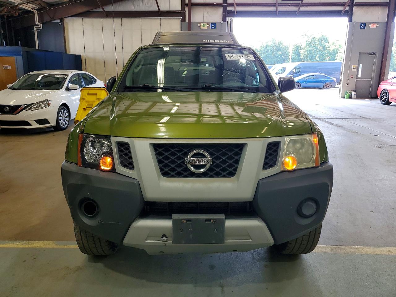 2011 Nissan Xterra X Green vin: 5N1AN0NW0BC521400