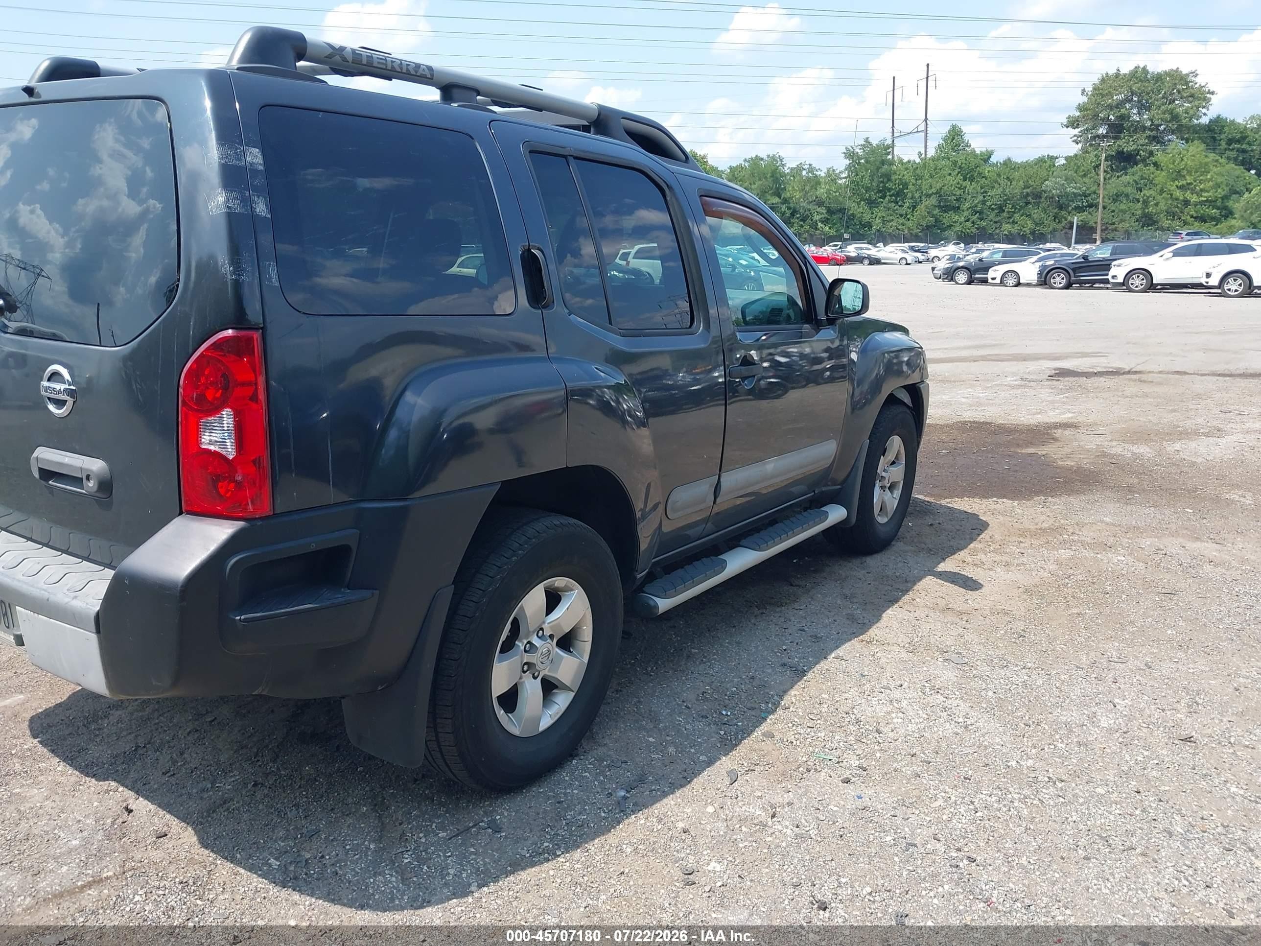 2012 Nissan Xterra S Gray vin: 5N1AN0NW0CC504694