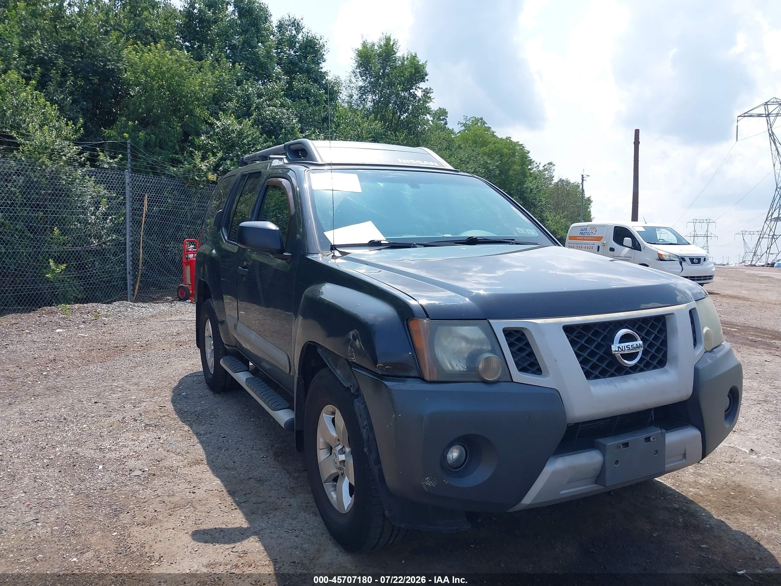 2012 Nissan Xterra S Серый vin: 5N1AN0NW0CC504694