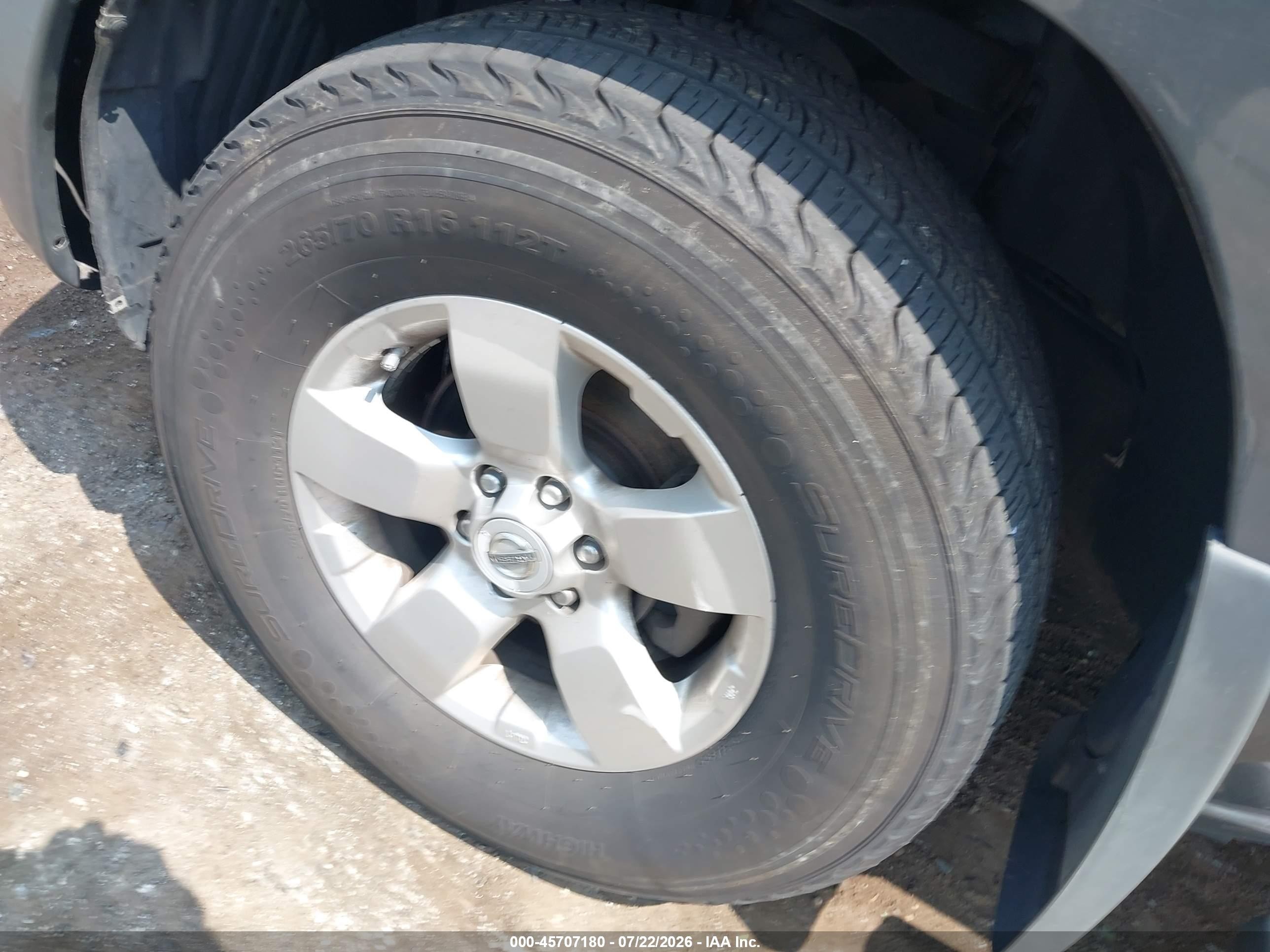 2012 Nissan Xterra S Gray vin: 5N1AN0NW0CC504694
