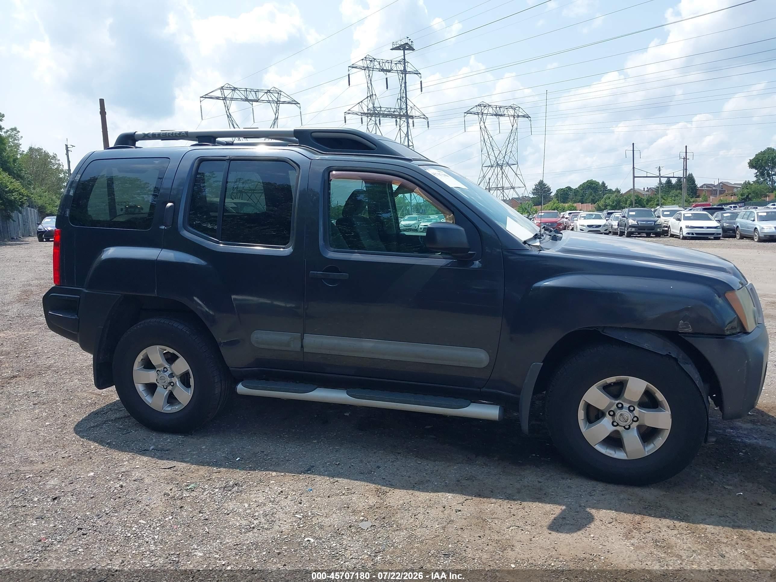 2012 Nissan Xterra S Gray vin: 5N1AN0NW0CC504694