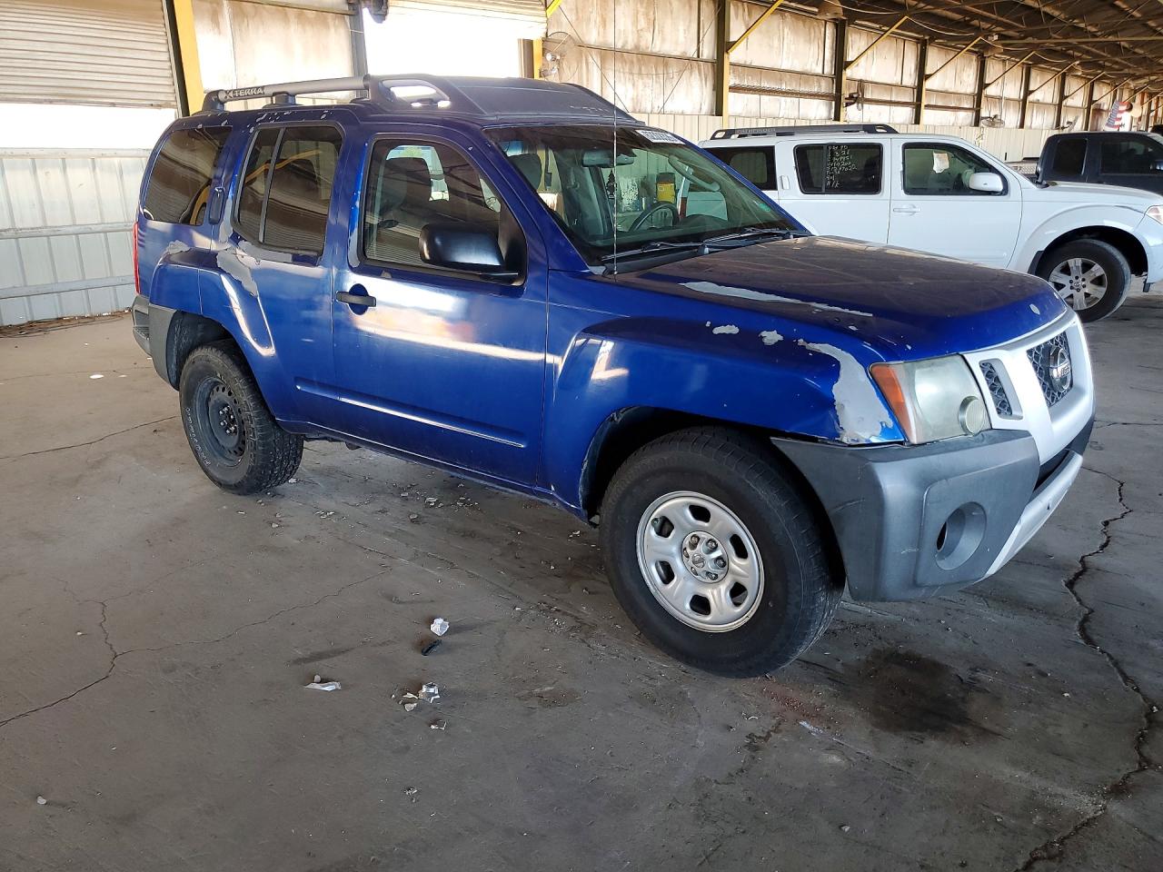 2012 Nissan Xterra X Blue vin: 5N1AN0NW0CC506039