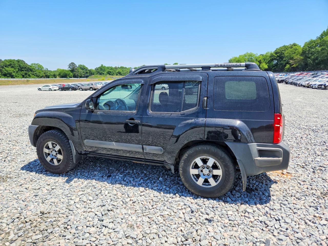 2012 Nissan Xterra X Black vin: 5N1AN0NW0CC517123