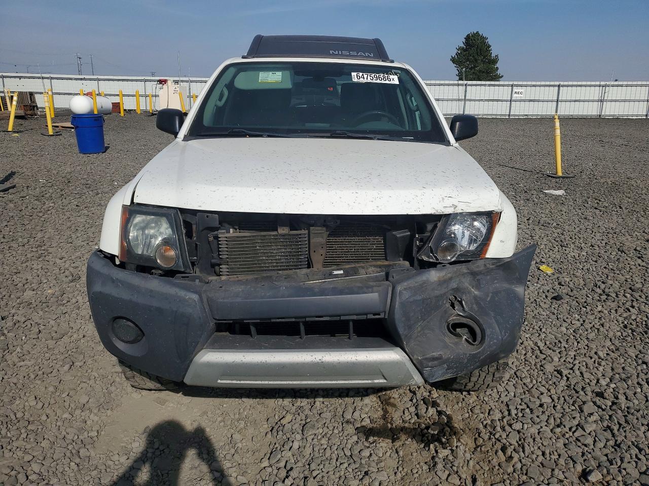 2013 Nissan Xterra X White vin: 5N1AN0NW0DN811949