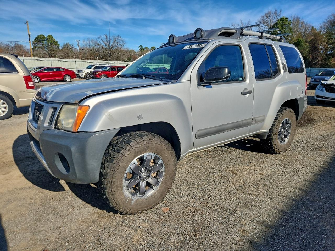 2015 Nissan Xterra X Gray vin: 5N1AN0NW0FN652613