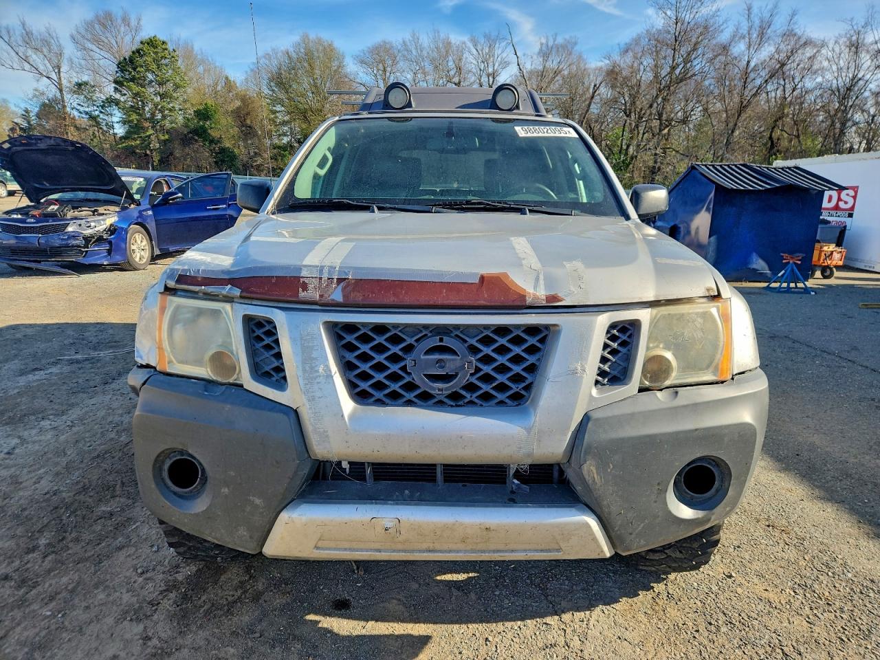 2015 Nissan Xterra X Gray vin: 5N1AN0NW0FN652613
