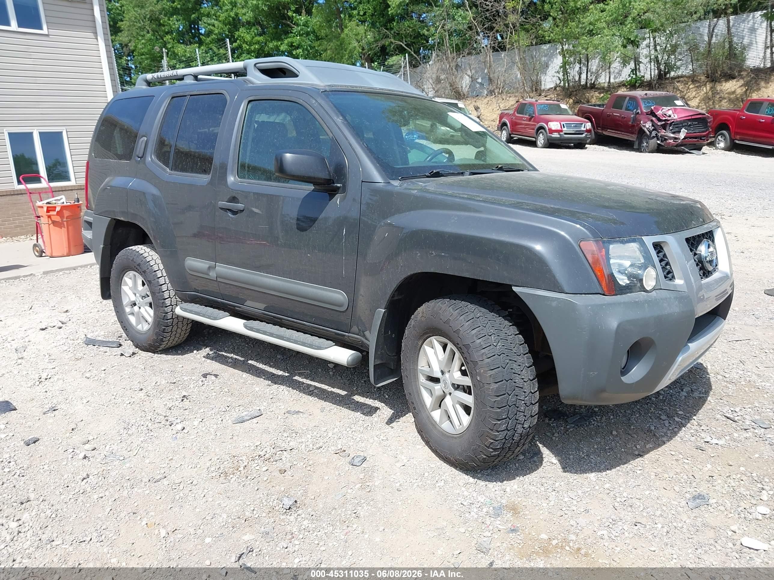 2015 Nissan Xterra S Gray vin: 5N1AN0NW0FN660338