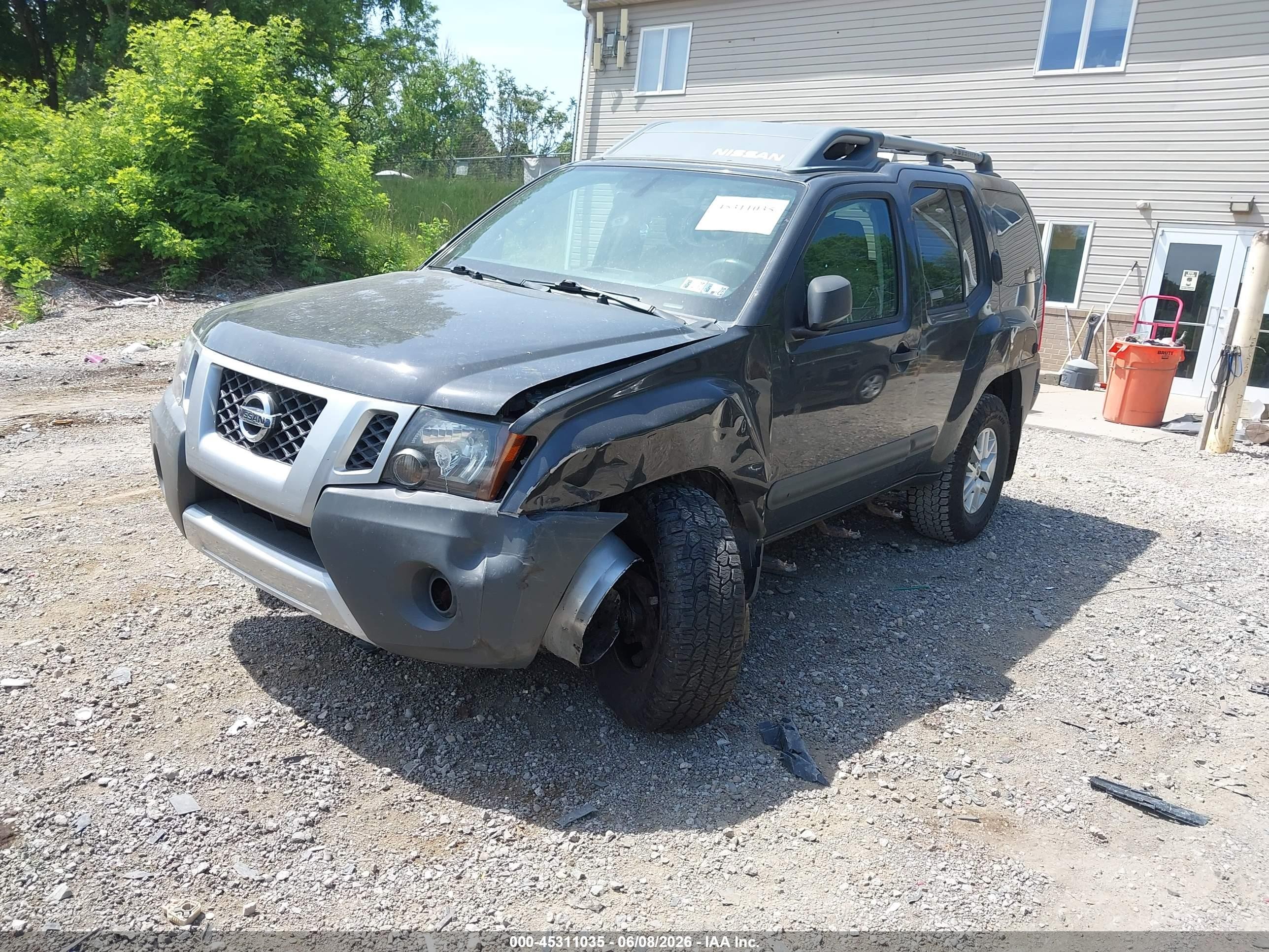 2015 Nissan Xterra S Gray vin: 5N1AN0NW0FN660338