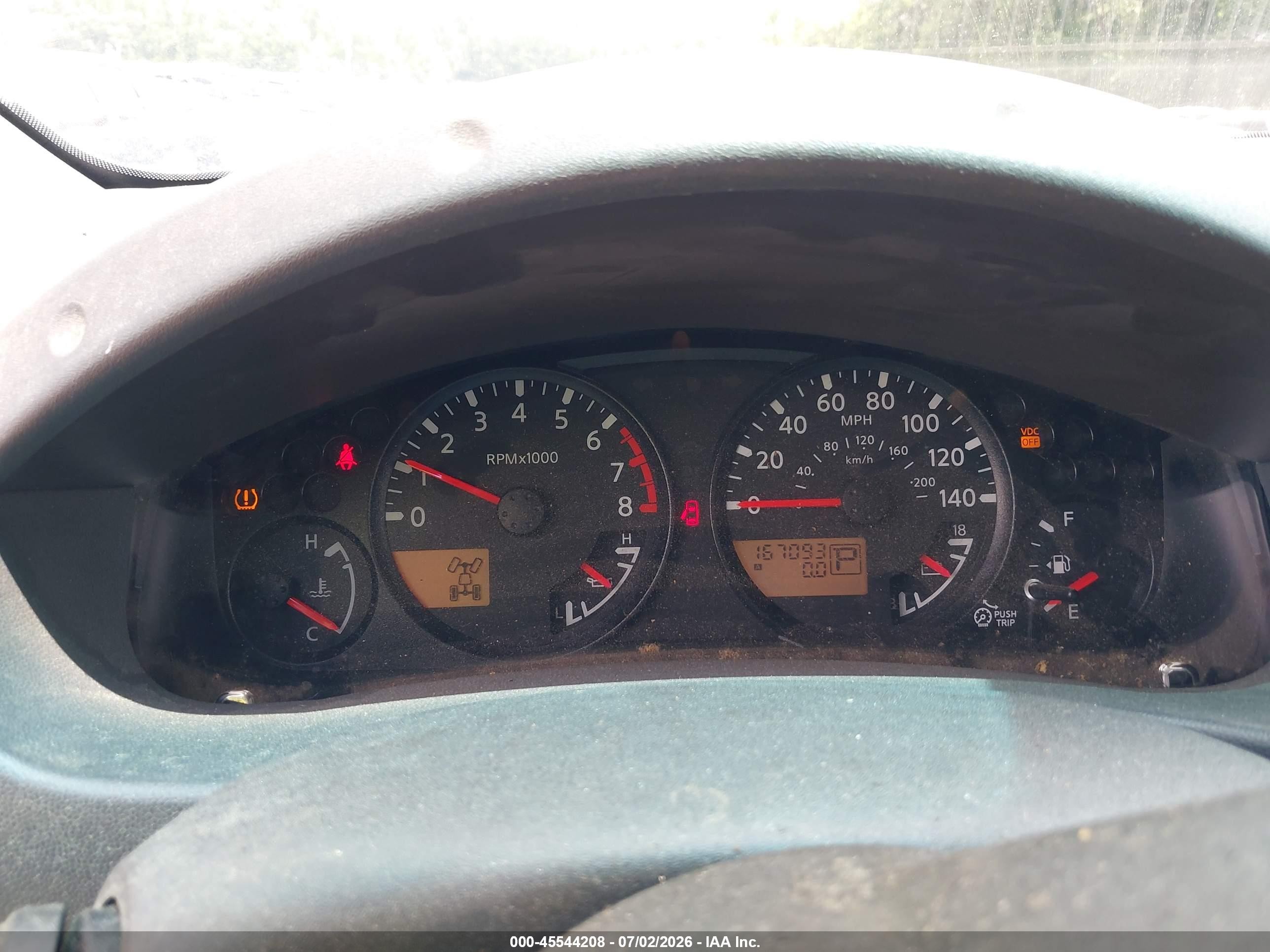 2010 Nissan Xterra Off Road Silver vin: 5N1AN0NW1AC500439