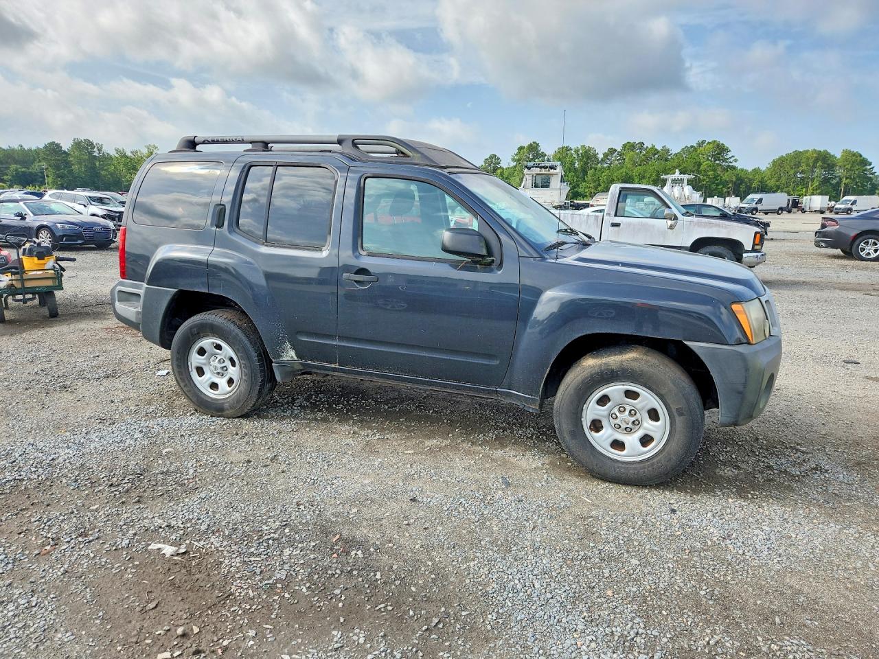 2010 Nissan Xterra X Gray vin: 5N1AN0NW1AC502756