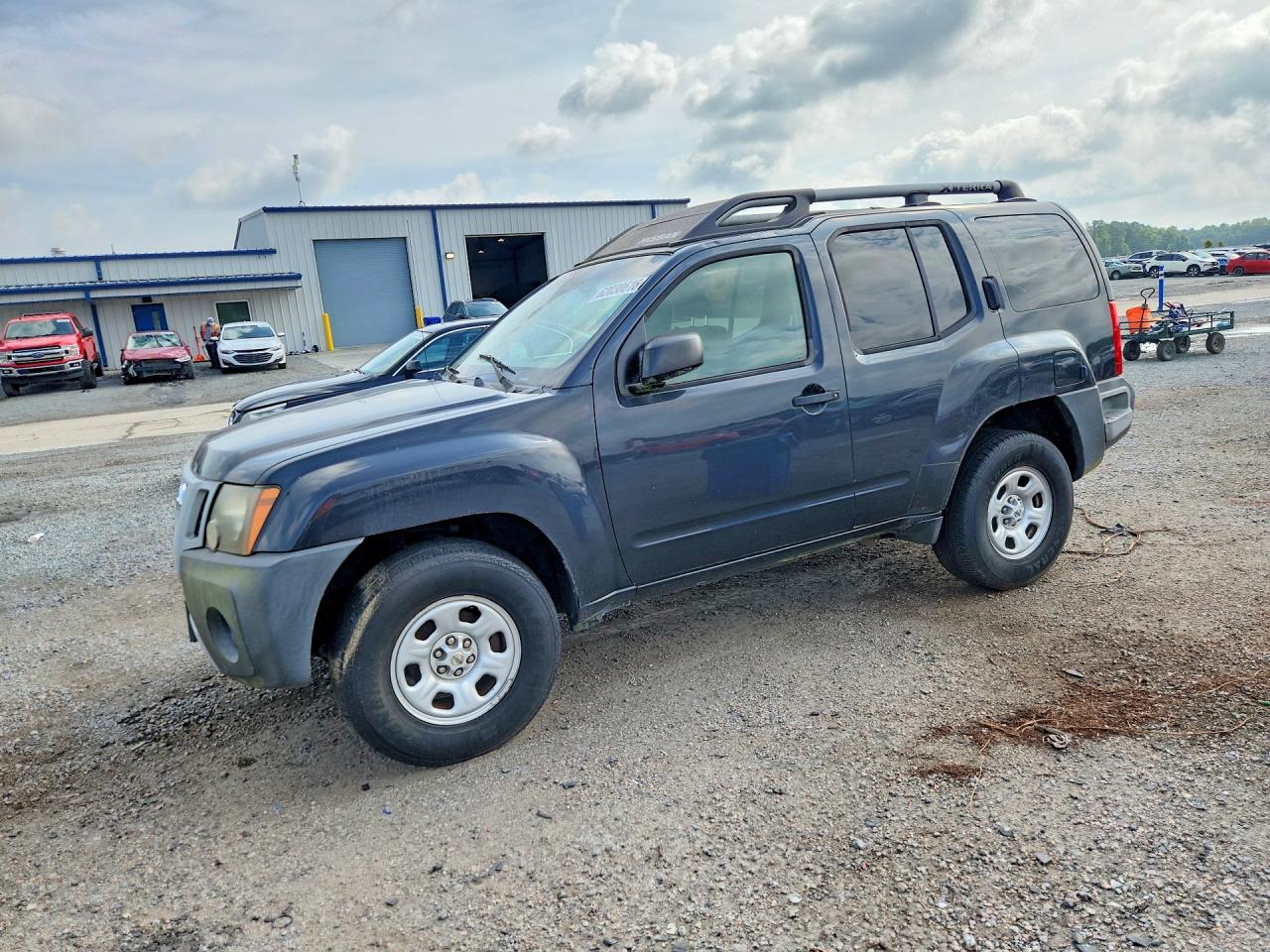2010 Nissan Xterra X Gray vin: 5N1AN0NW1AC502756