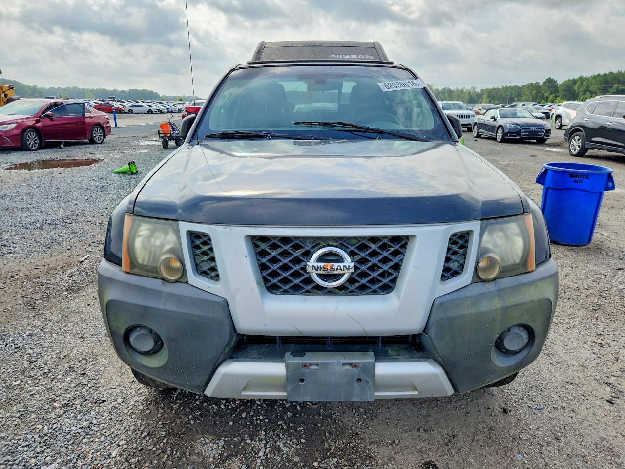 2010 Nissan Xterra X Gray vin: 5N1AN0NW1AC502756
