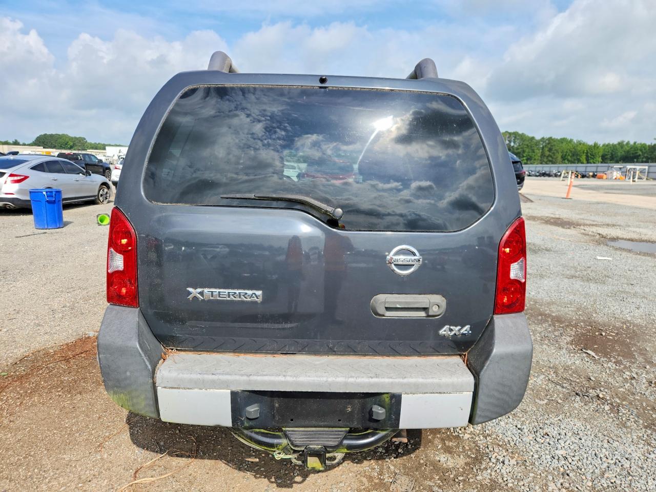 2010 Nissan Xterra X Gray vin: 5N1AN0NW1AC502756