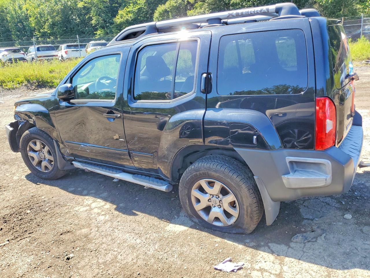 2010 Nissan Xterra X Black vin: 5N1AN0NW1AC503955