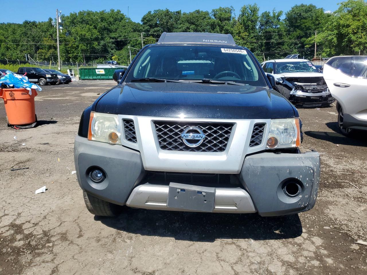 2010 Nissan Xterra X Black vin: 5N1AN0NW1AC503955